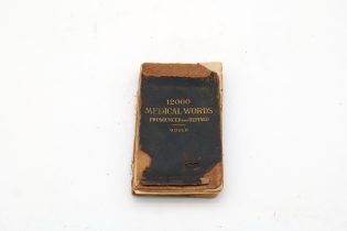 Gould’s Pocket Pronouncing Medical Dictionary 12000 Words Antique Book