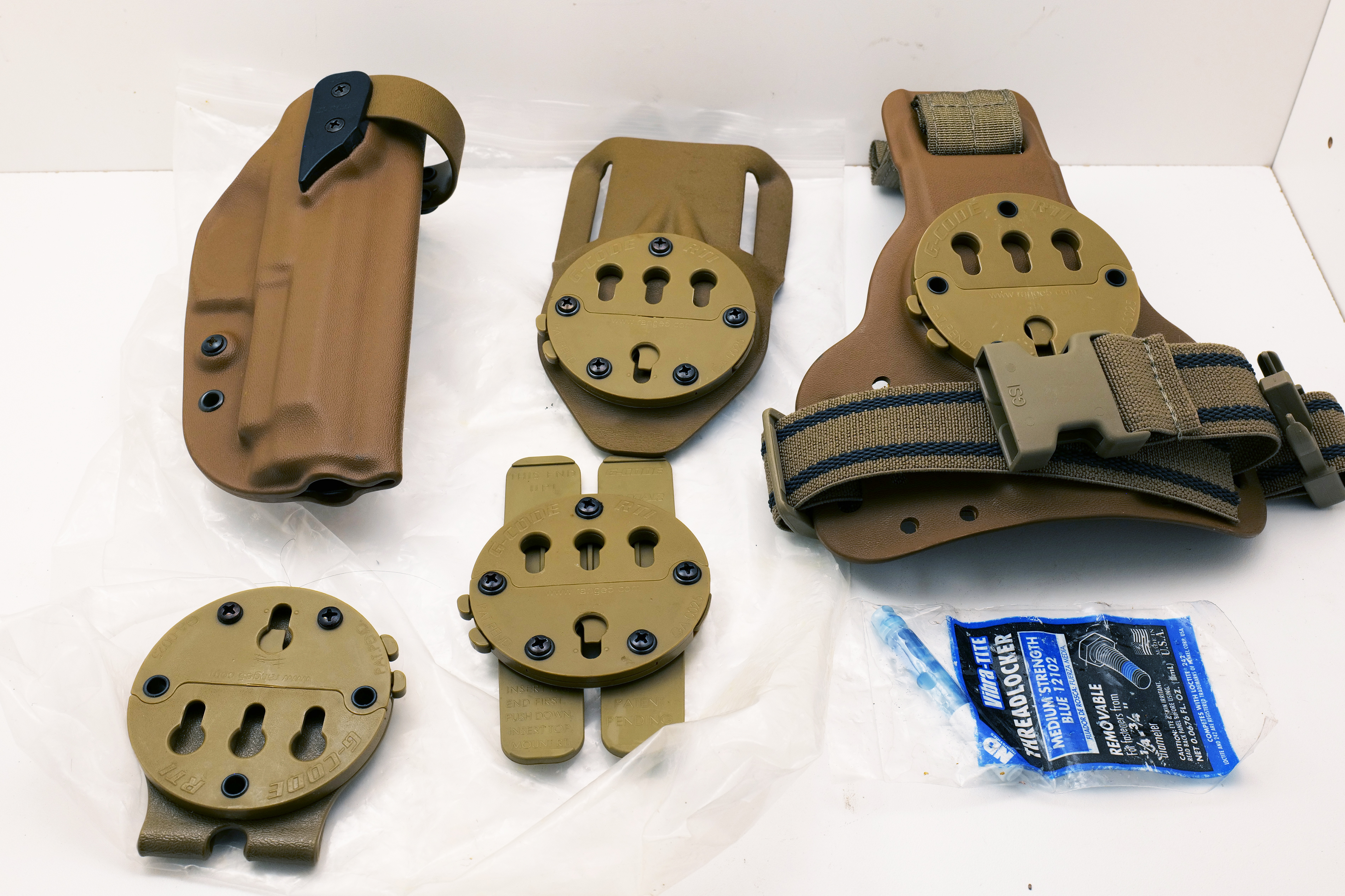 G-CODE IMTH Improved Modular Tactical Holster System RH Coyote M9/M9A1 Extreme Service – New