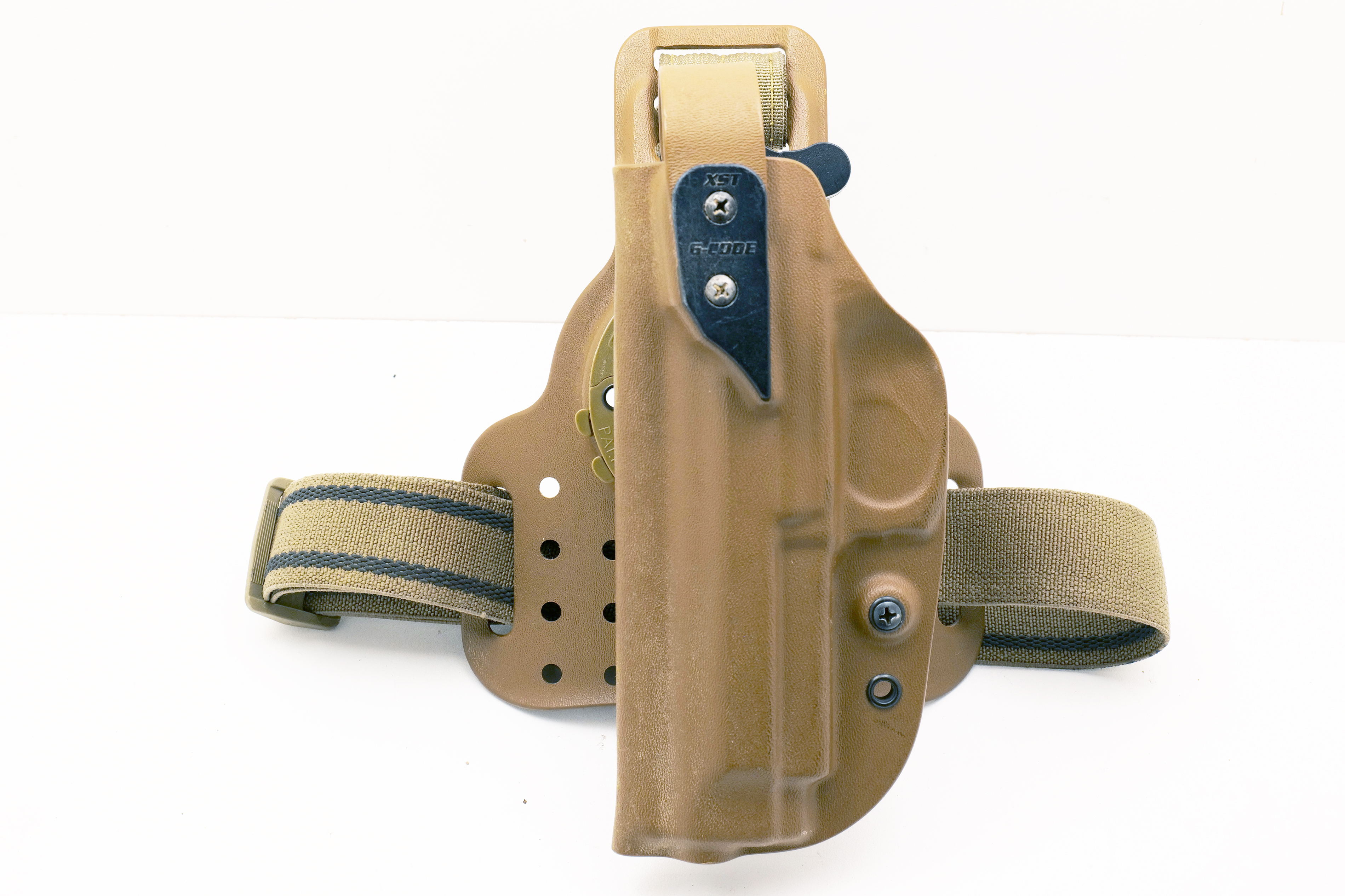 G-Code XST Drop Leg Holster RTI Beretta 92 96 Left Hand Coyote