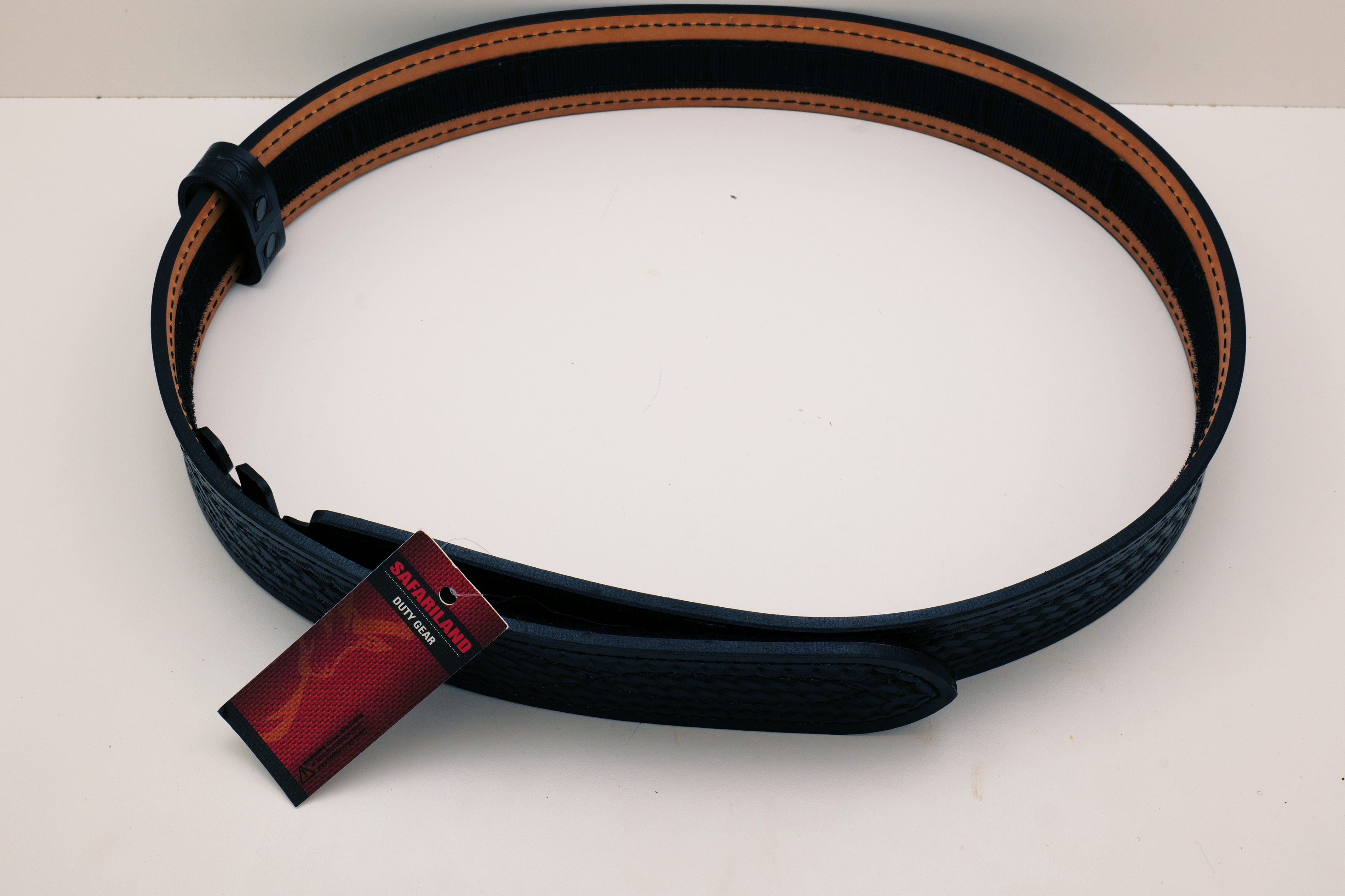 Safariland Model 94-28-4 Black Basketweave Belt Size 28 – Heavy Style Accessory