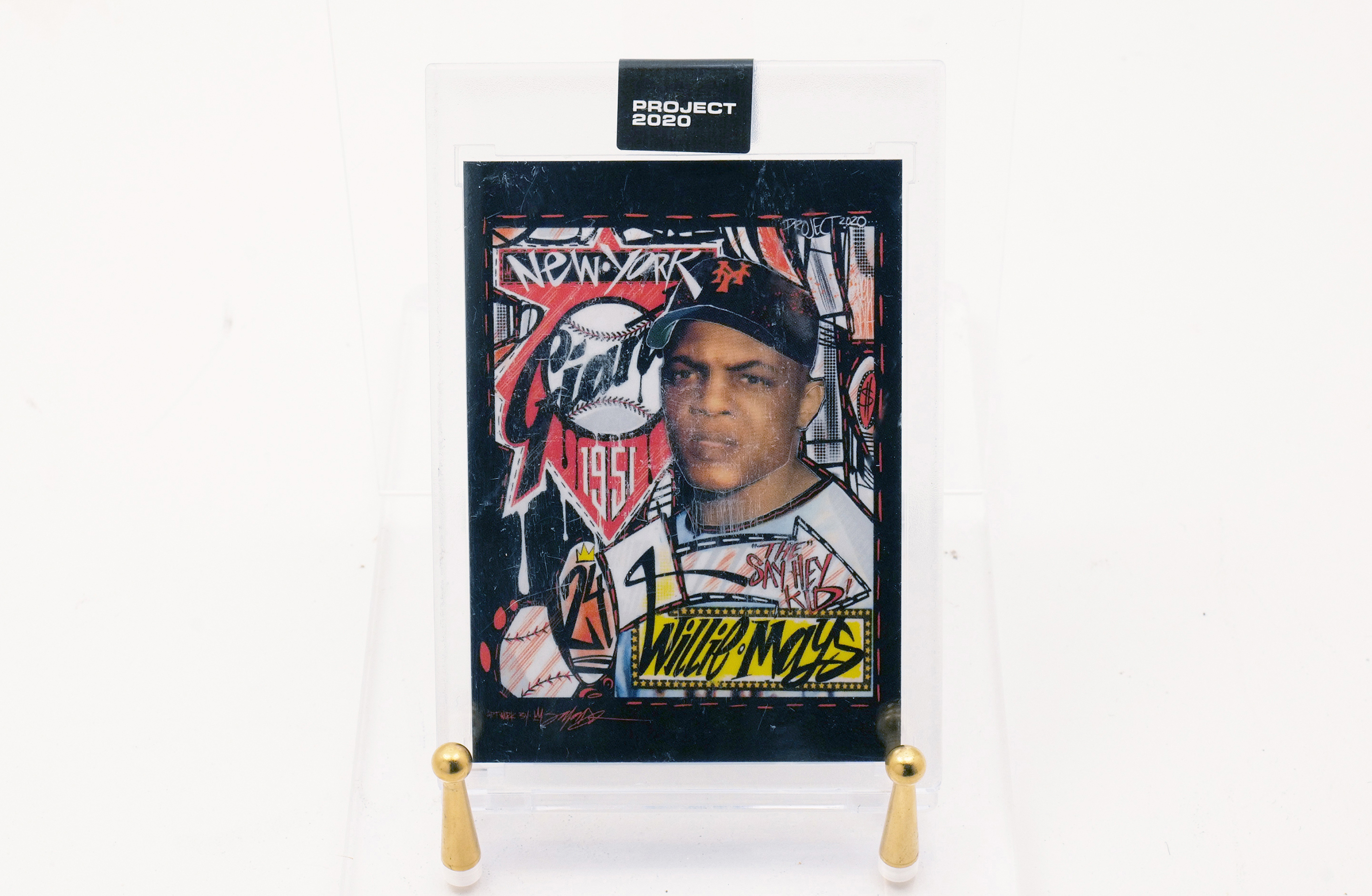 Topps Project 2020 Willie Mays King Saladeen #261 New York Giants