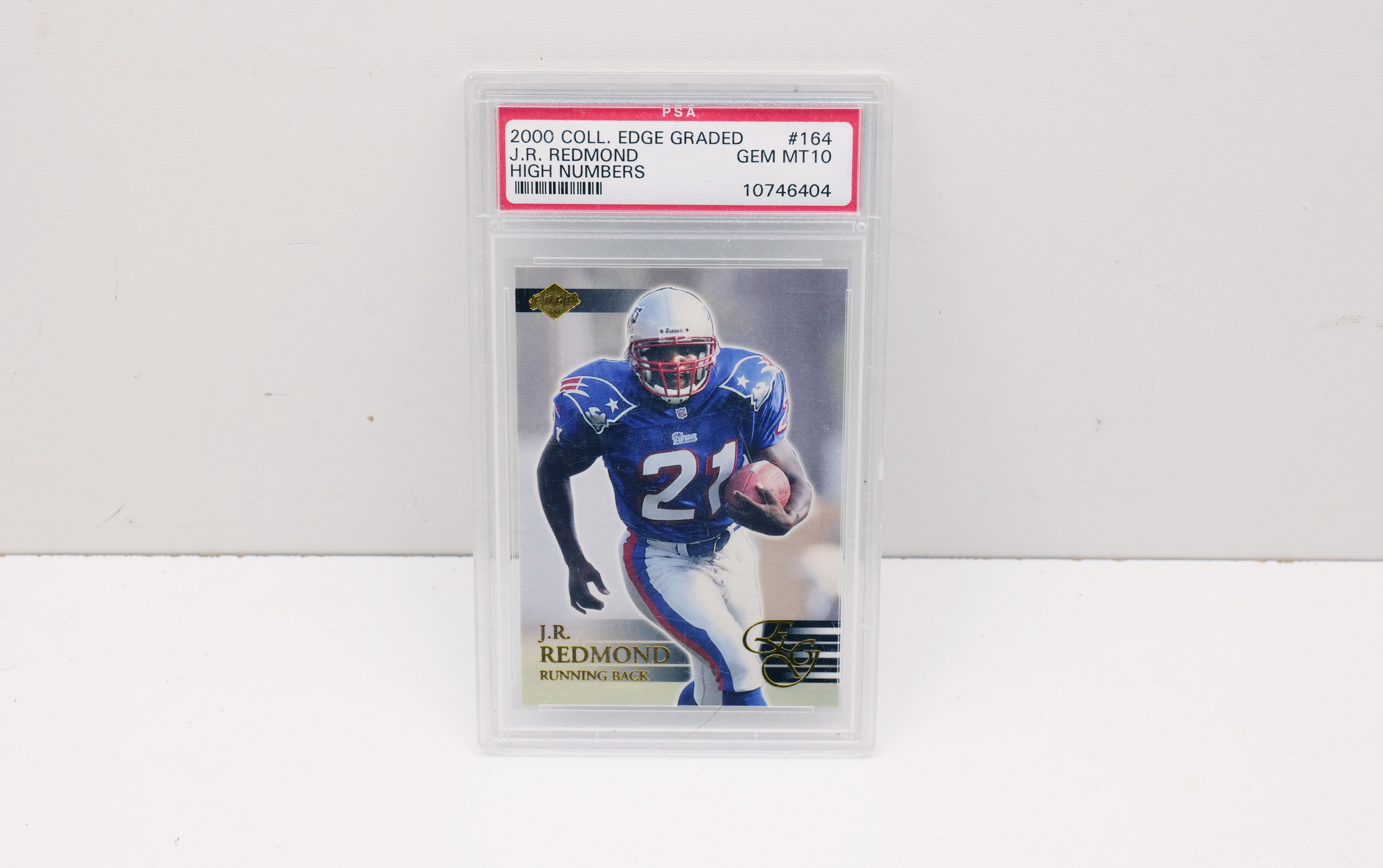 2000 Collector's Edge J.R. Redmond High Numbers RC #164 PSA 10 GEM MT