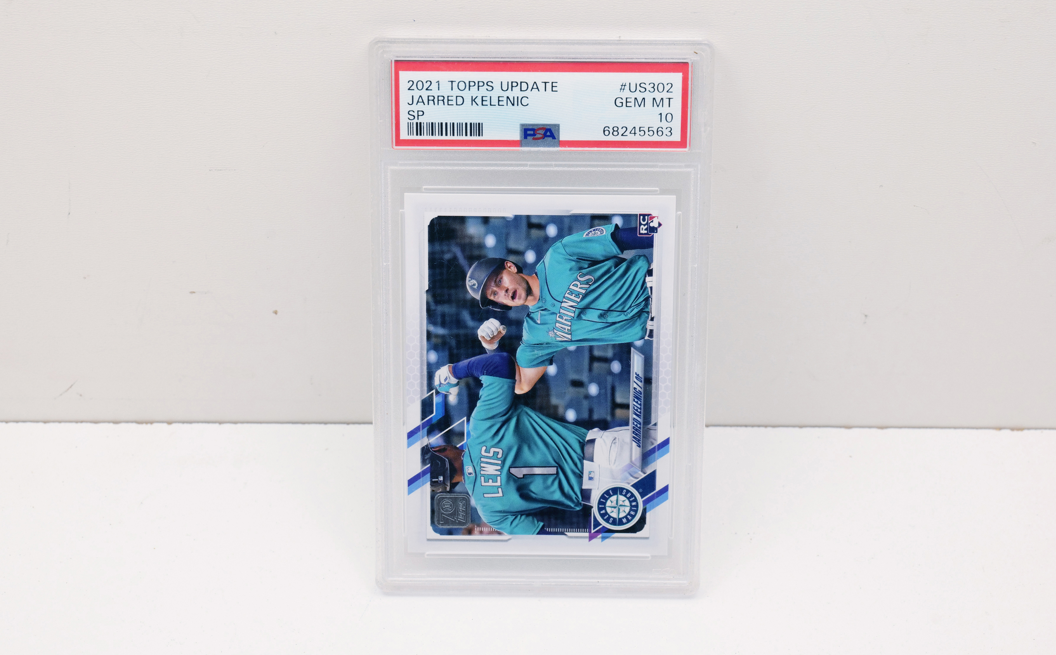 2021 Topps Update Jarred Kelenic Rookie SP #US302 PSA 10 GEM MT