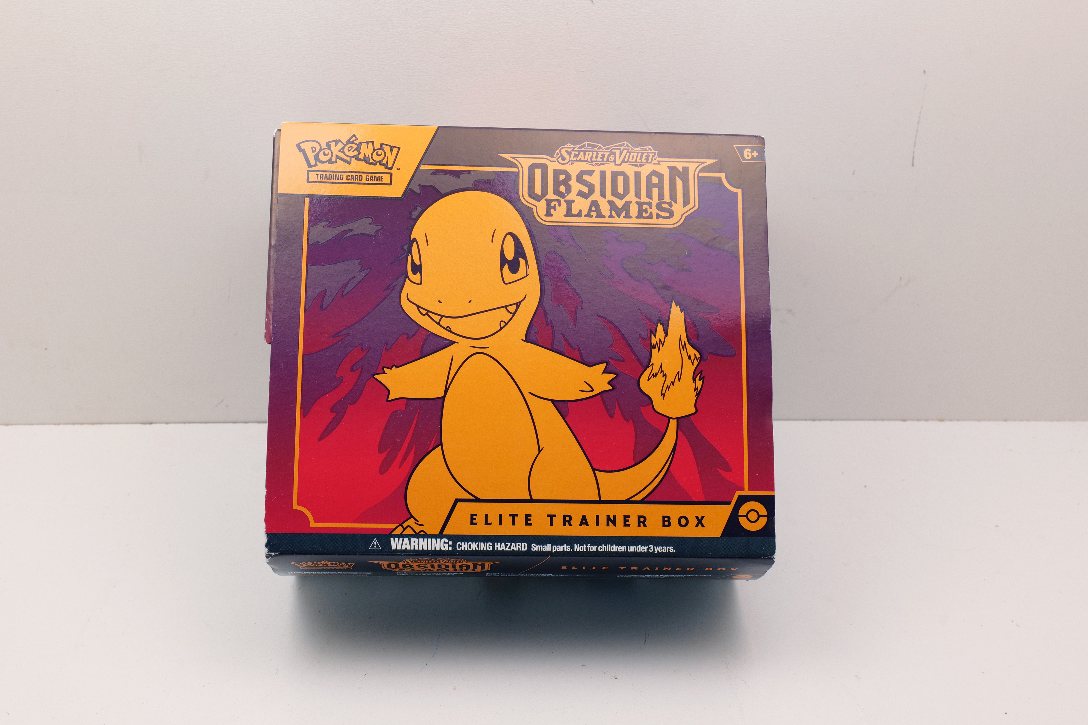 Pokemon TCG Scarlet & Violet Obsidian Flames Elite Trainer Box Opened