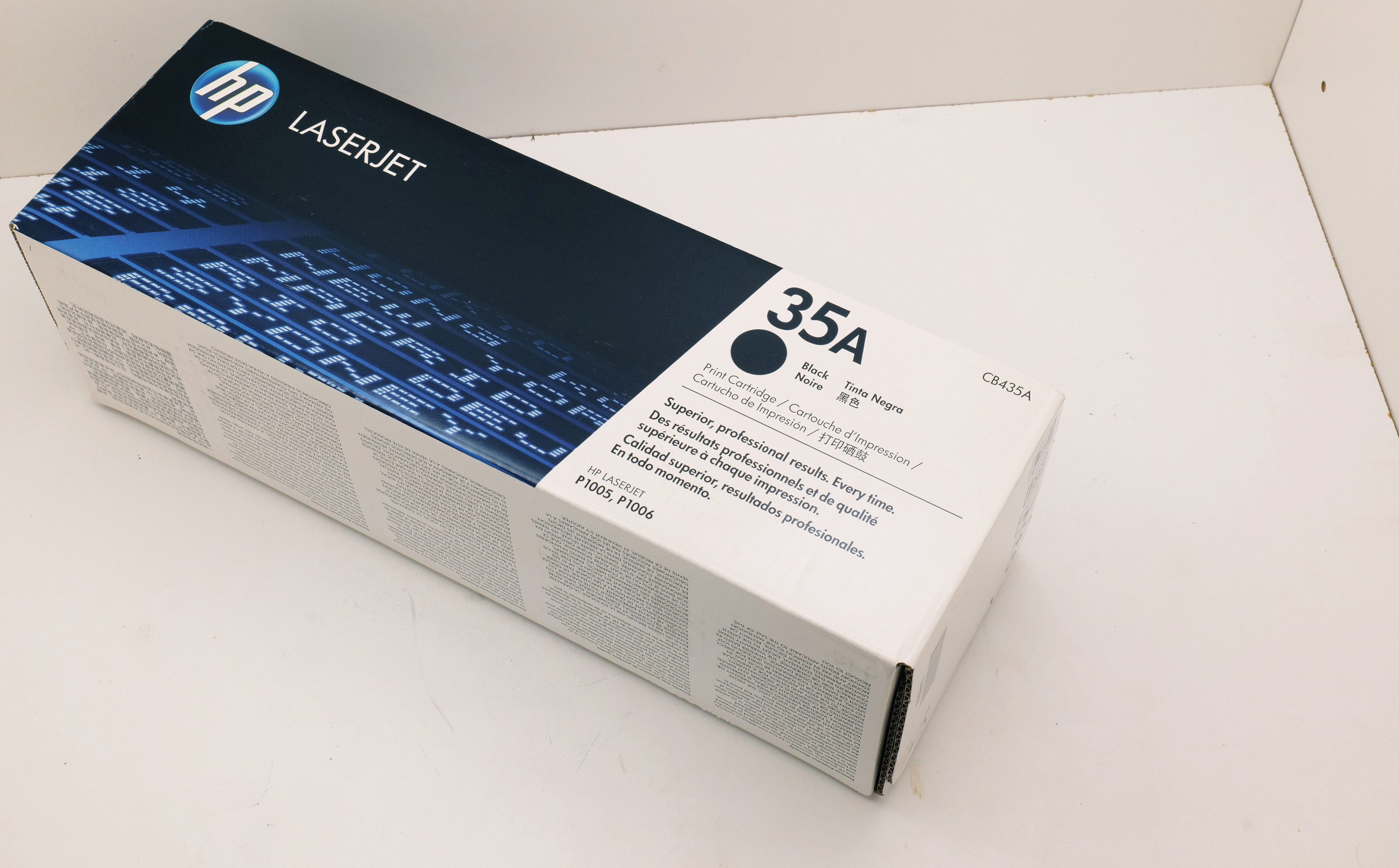HP 35A (CB435A) Black Toner Cartridge — Original / Compatible