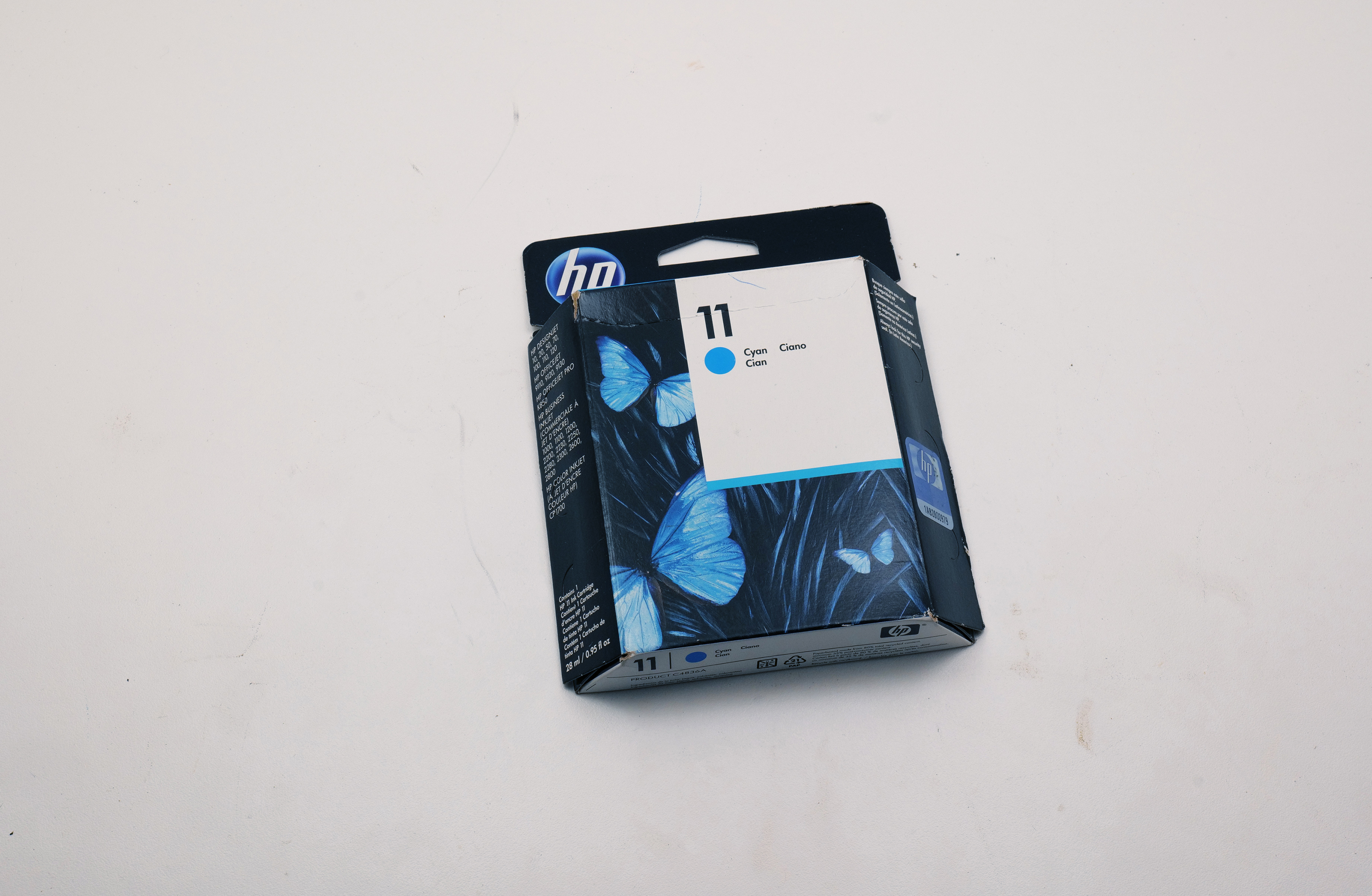 HP 11 Cyan Ink Cartridge (C4836A)