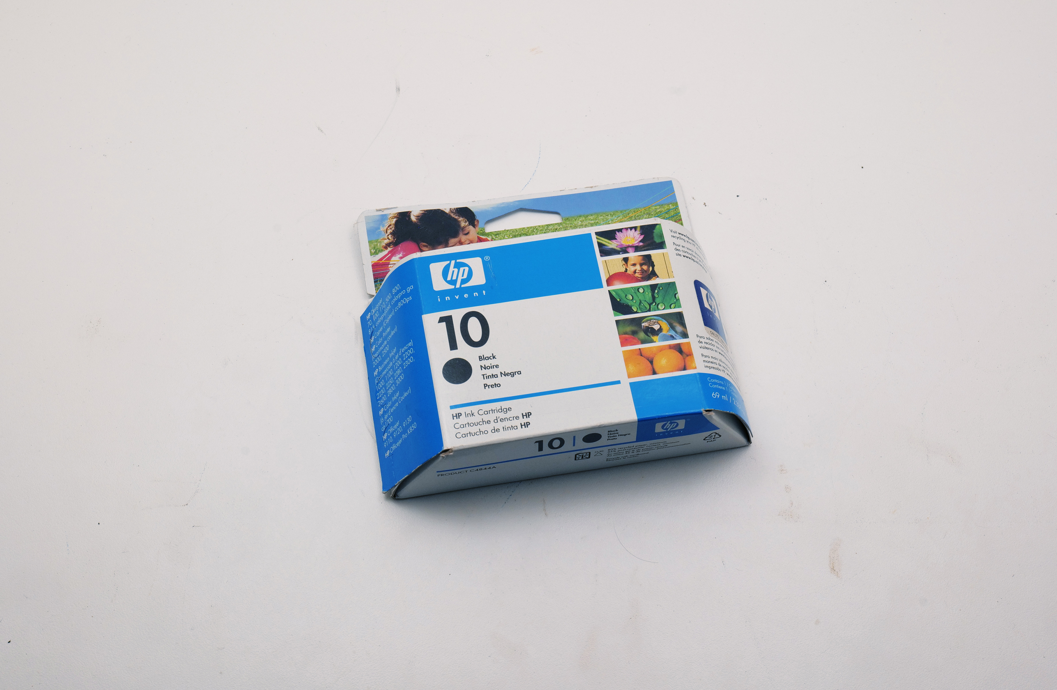 HP 10 Black Ink Cartridge (C4844A)