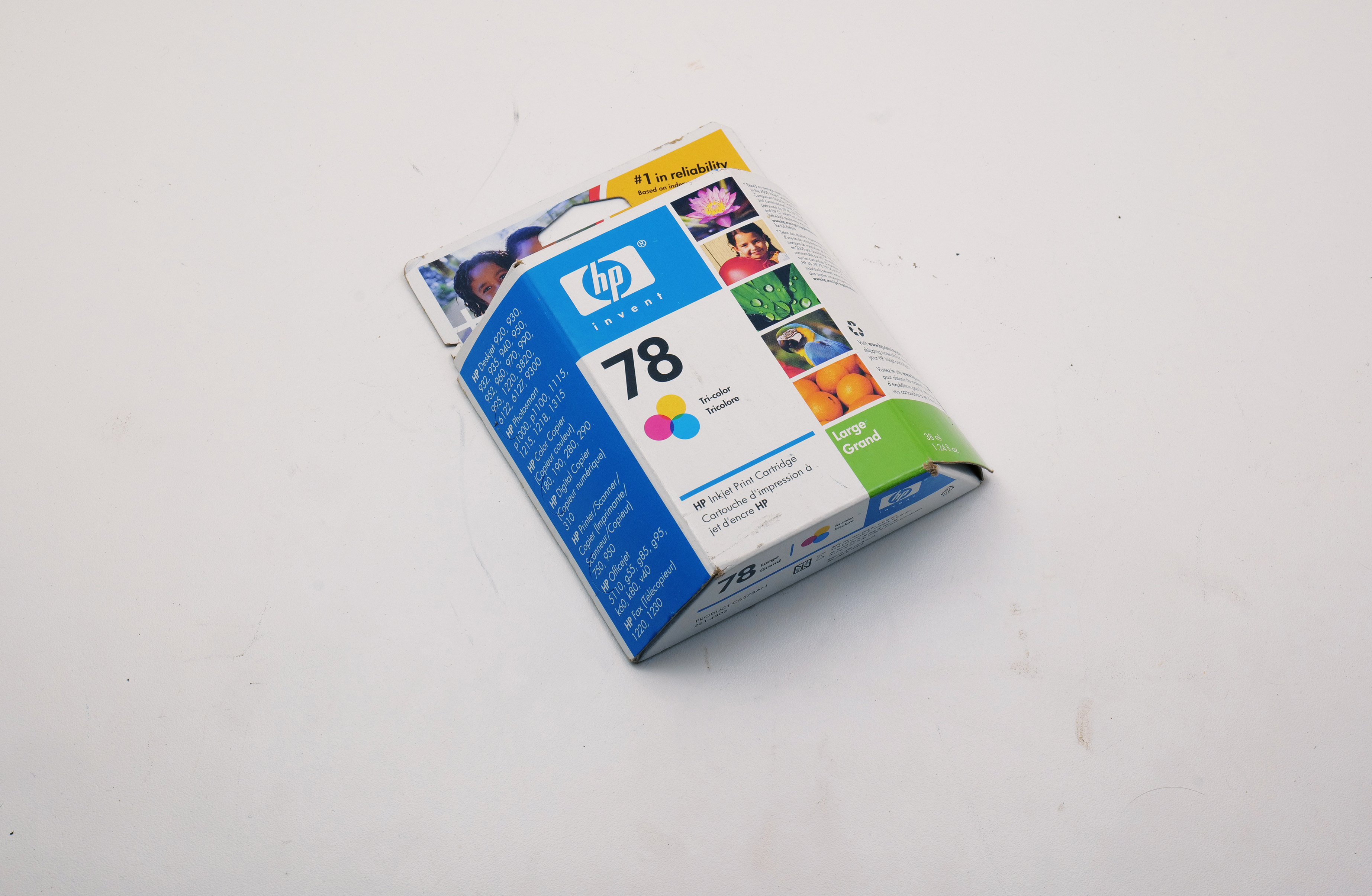 HP 78 Tri-Color Ink Cartridge (C6578A) Large