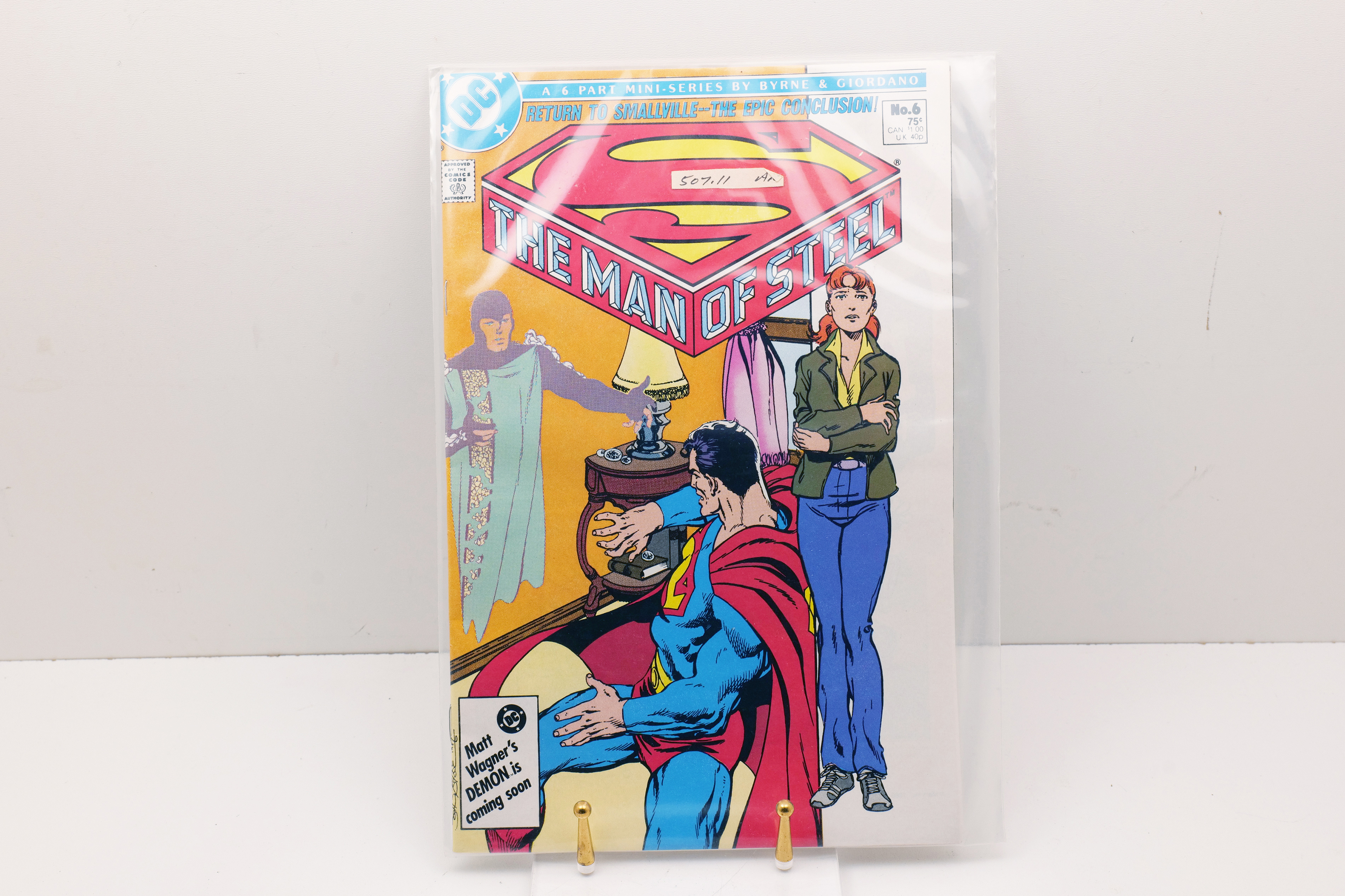 Superman: The Man of Steel #1 (1986) DC Comics John Byrne Mini-Series