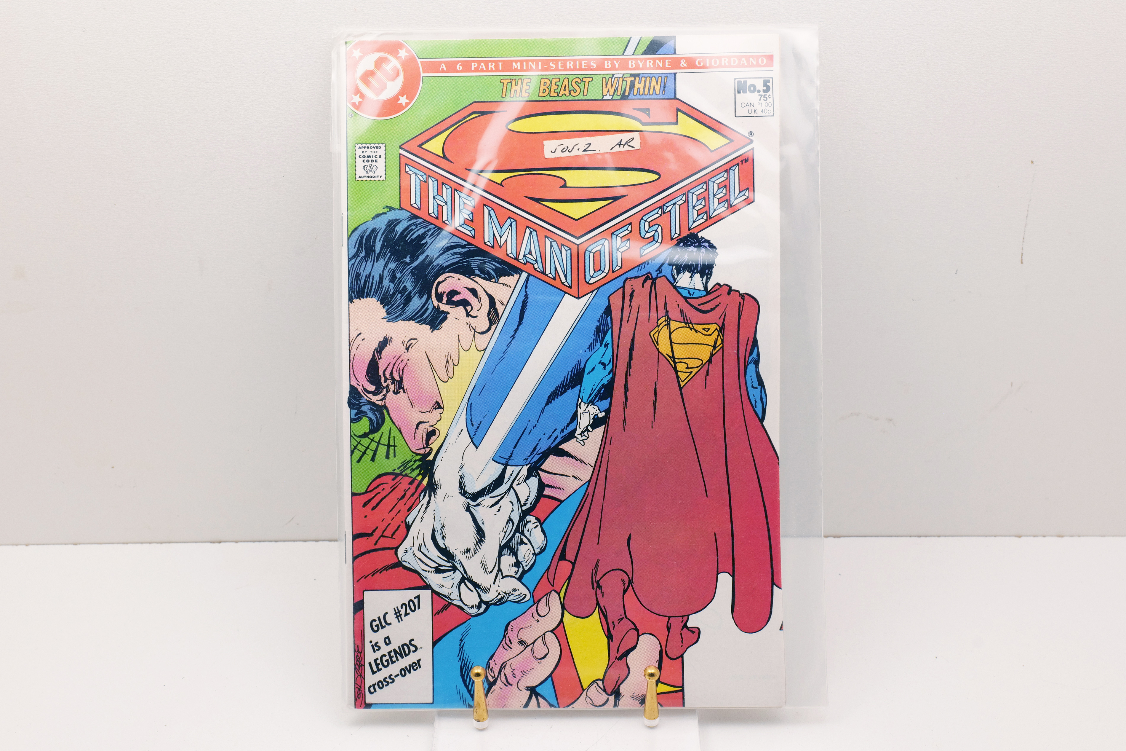 Superman: The Man of Steel #5 (1986) DC Comics John Byrne Mini-Series