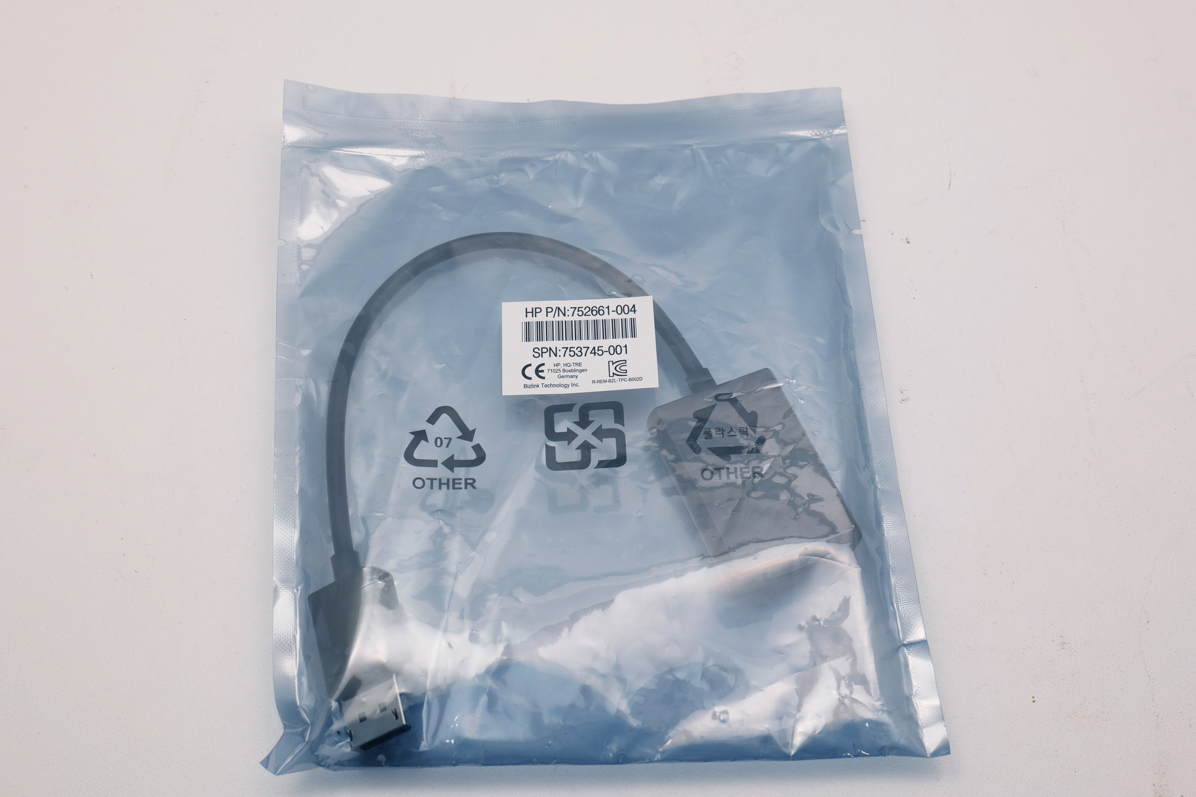 HP DisplayPort to VGA Adapter 752661-004 / 753745-001 – New