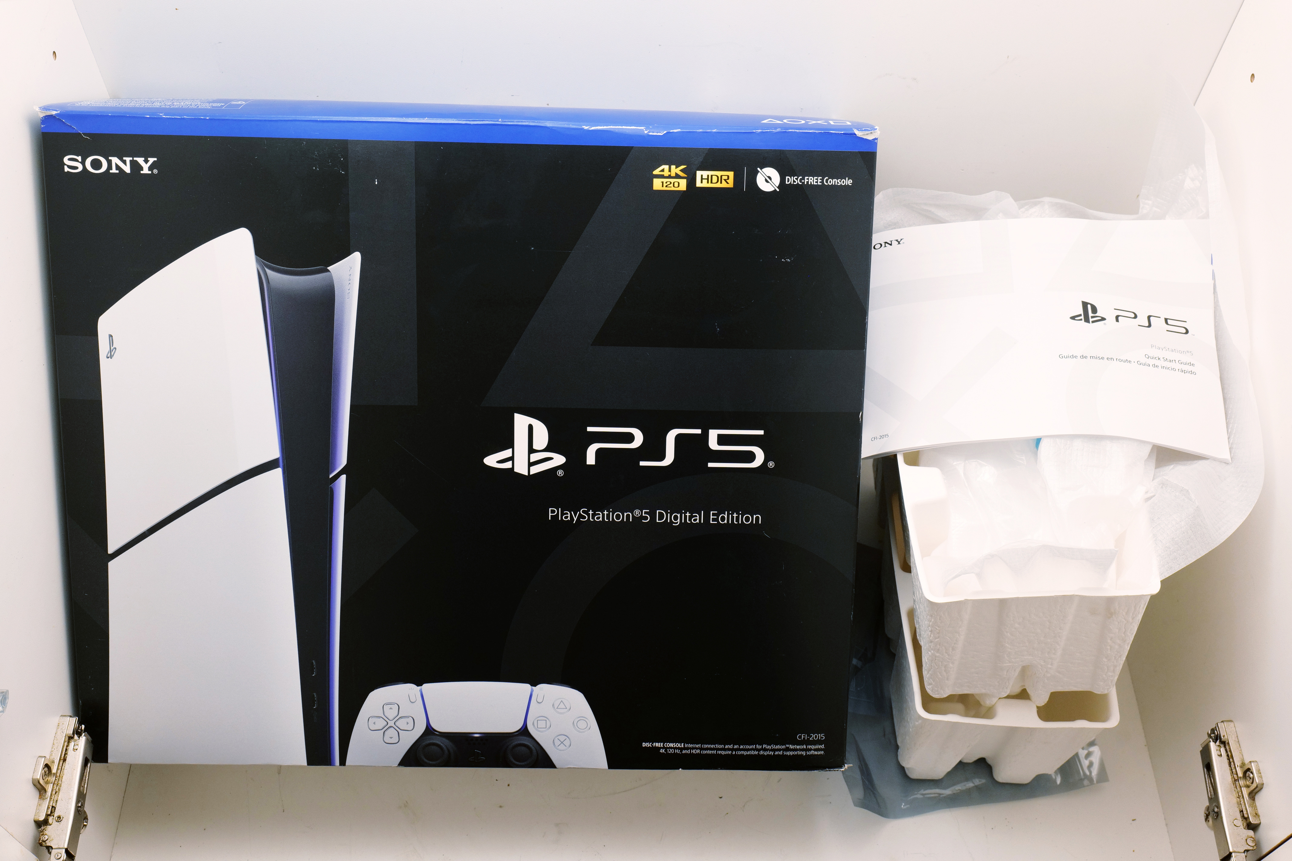 Sony PlayStation 5 Digital Edition Box with Inner Packaging