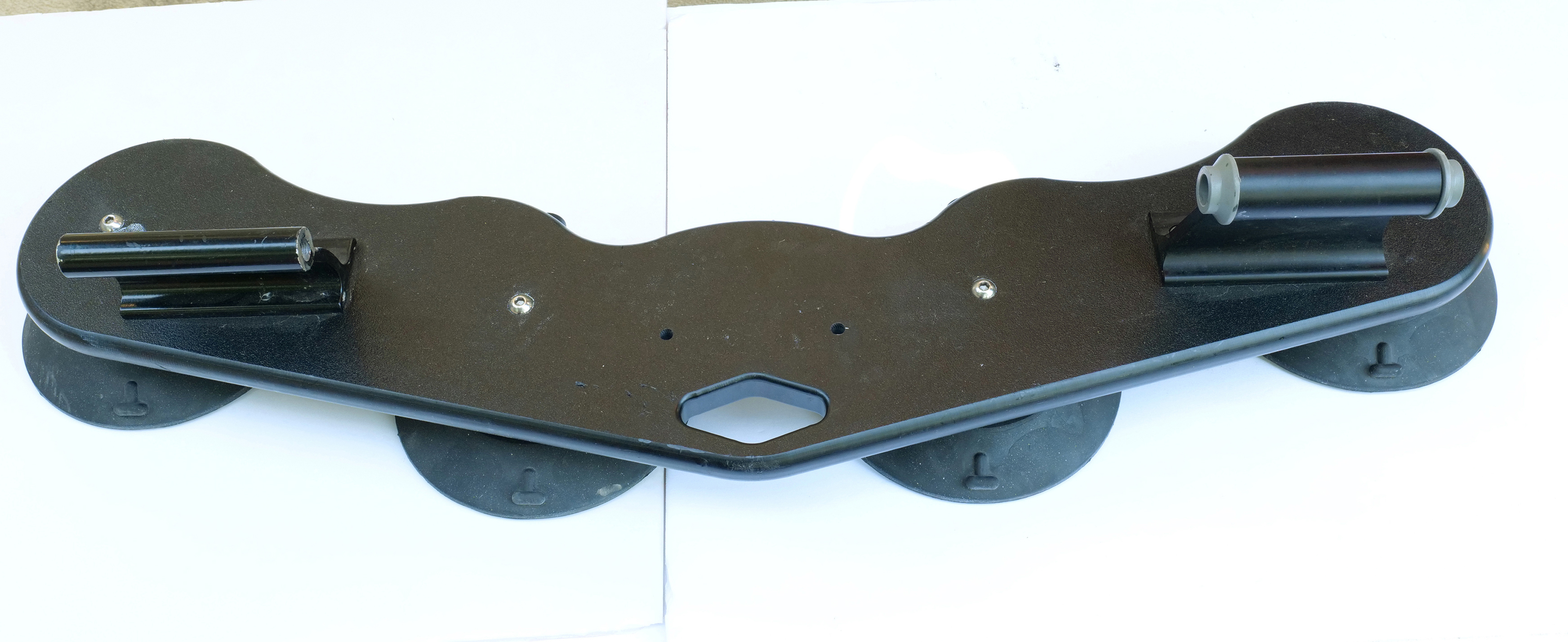 SeaSucker Huske Universal Fork Mount Bike Rack 6" Vacuum Cups 30" Base