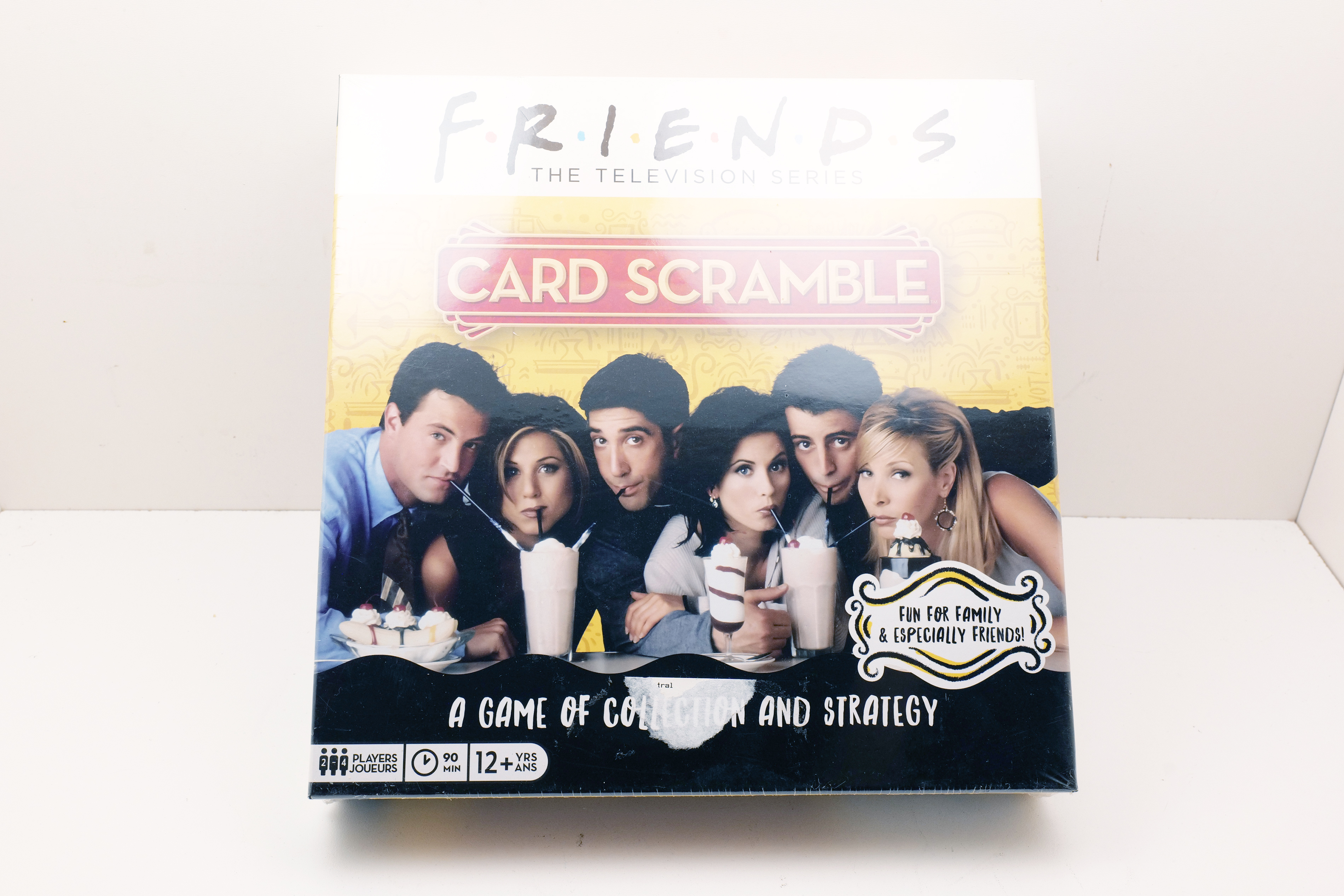 Friends The Television Series Card Scramble Board Game New Sealed