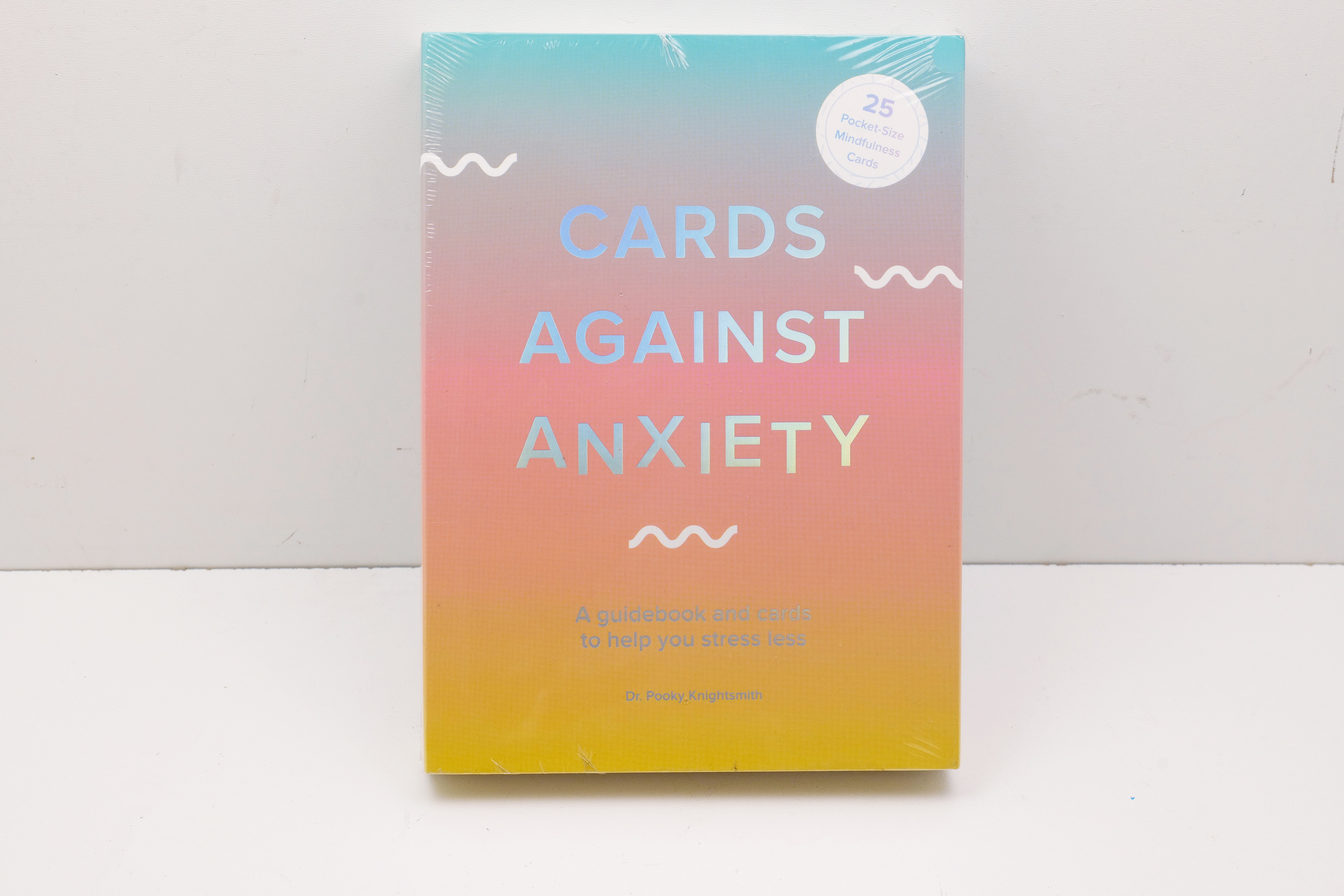 Cards Against Anxiety Guidebook & Mindfulness Cards by Dr. Pooky Knightsmith New