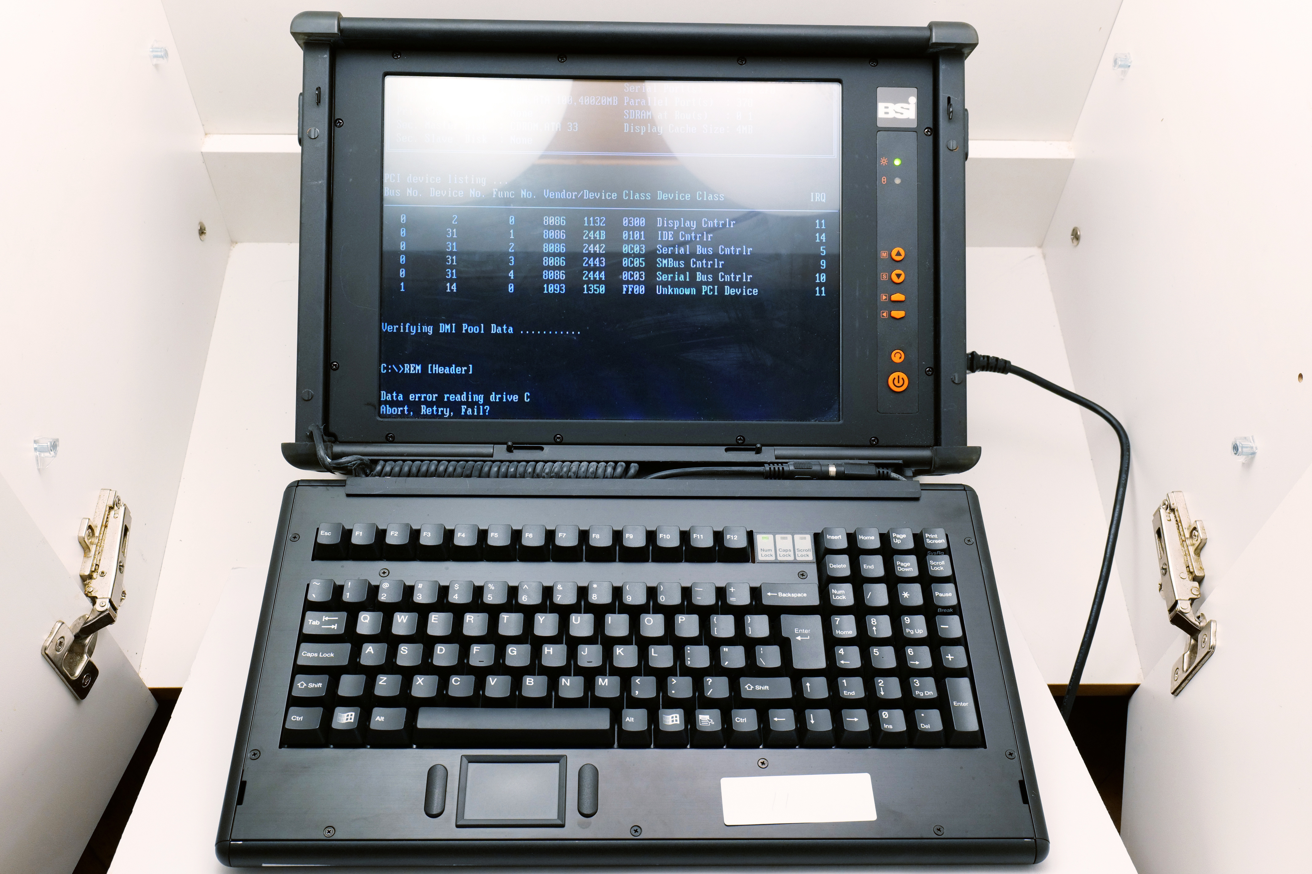 BSI Rugged Portable Computer – For Parts