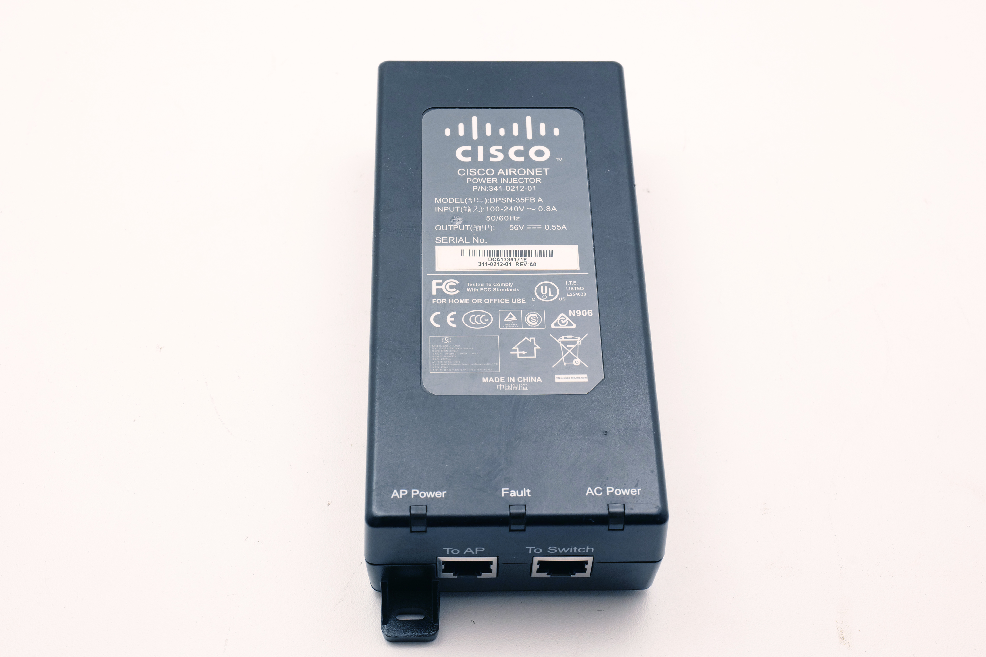 Cisco Aironet Power Injector DPSN-35FBA