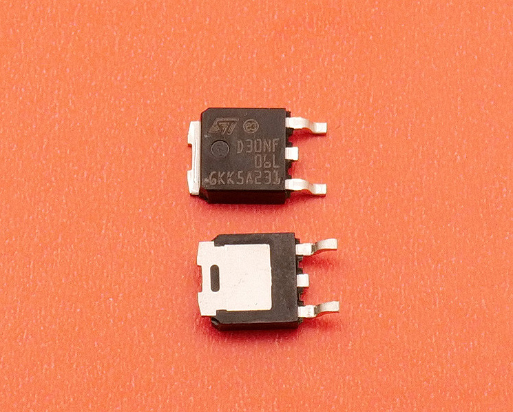 10pcs STMicroelectronics STD30NF06LAG 60V 35A N-Channel MOSFETs DPAK