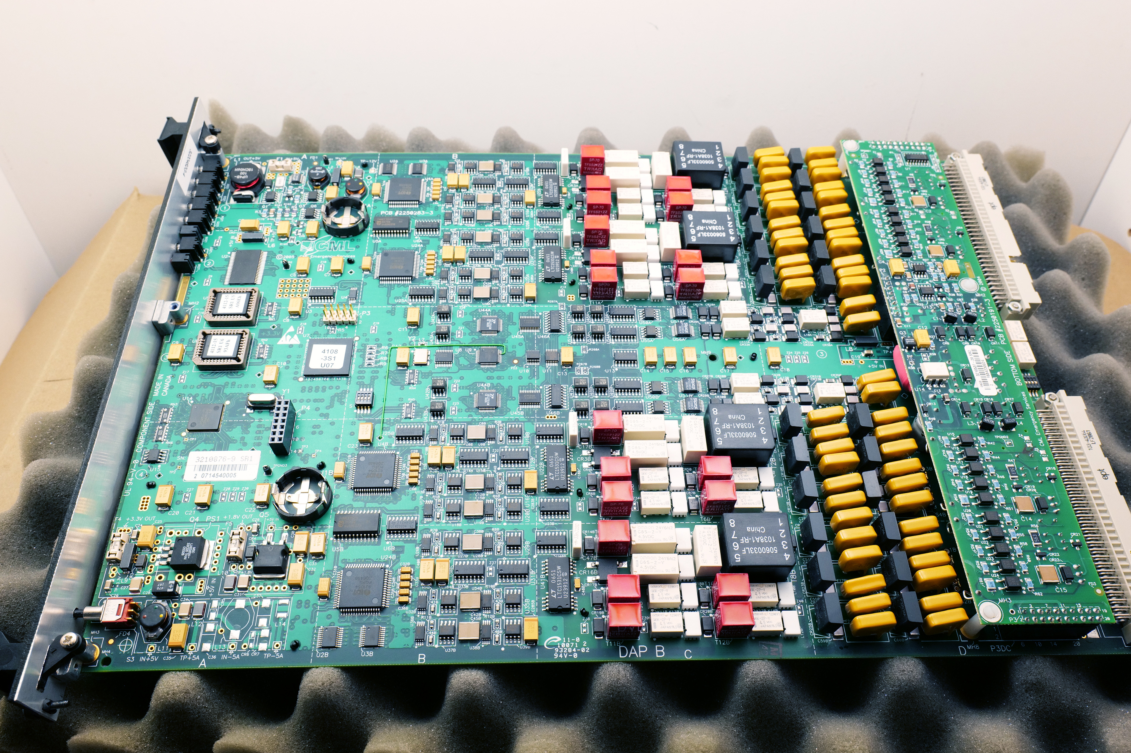 CML Emergency Services Dispatch Console CAB Module PCB Board P/N 3210876-9