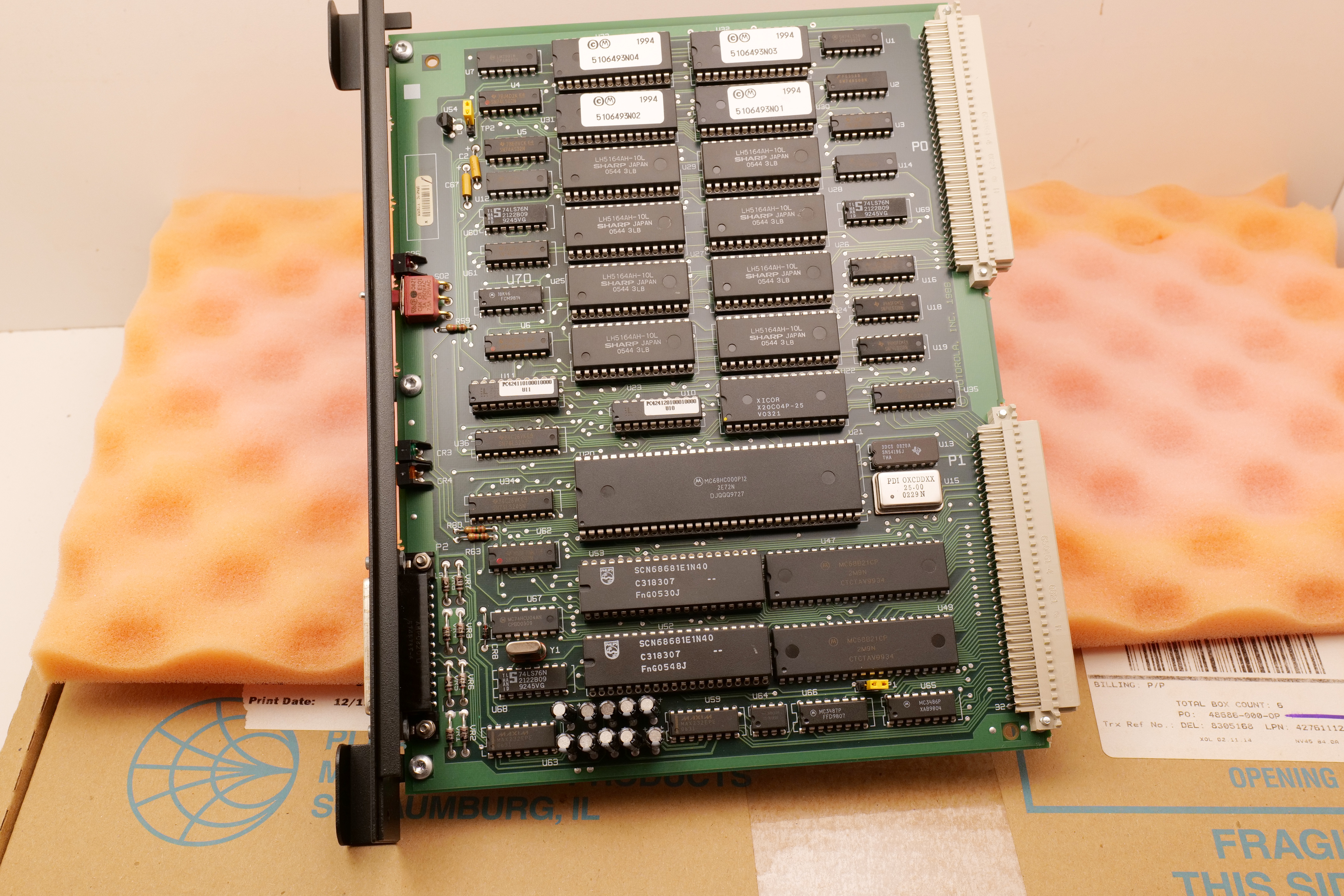 Motorola 8406936M04 QRN4515E CPU Control Circuit Board – CML Emergency Services Dispatch
