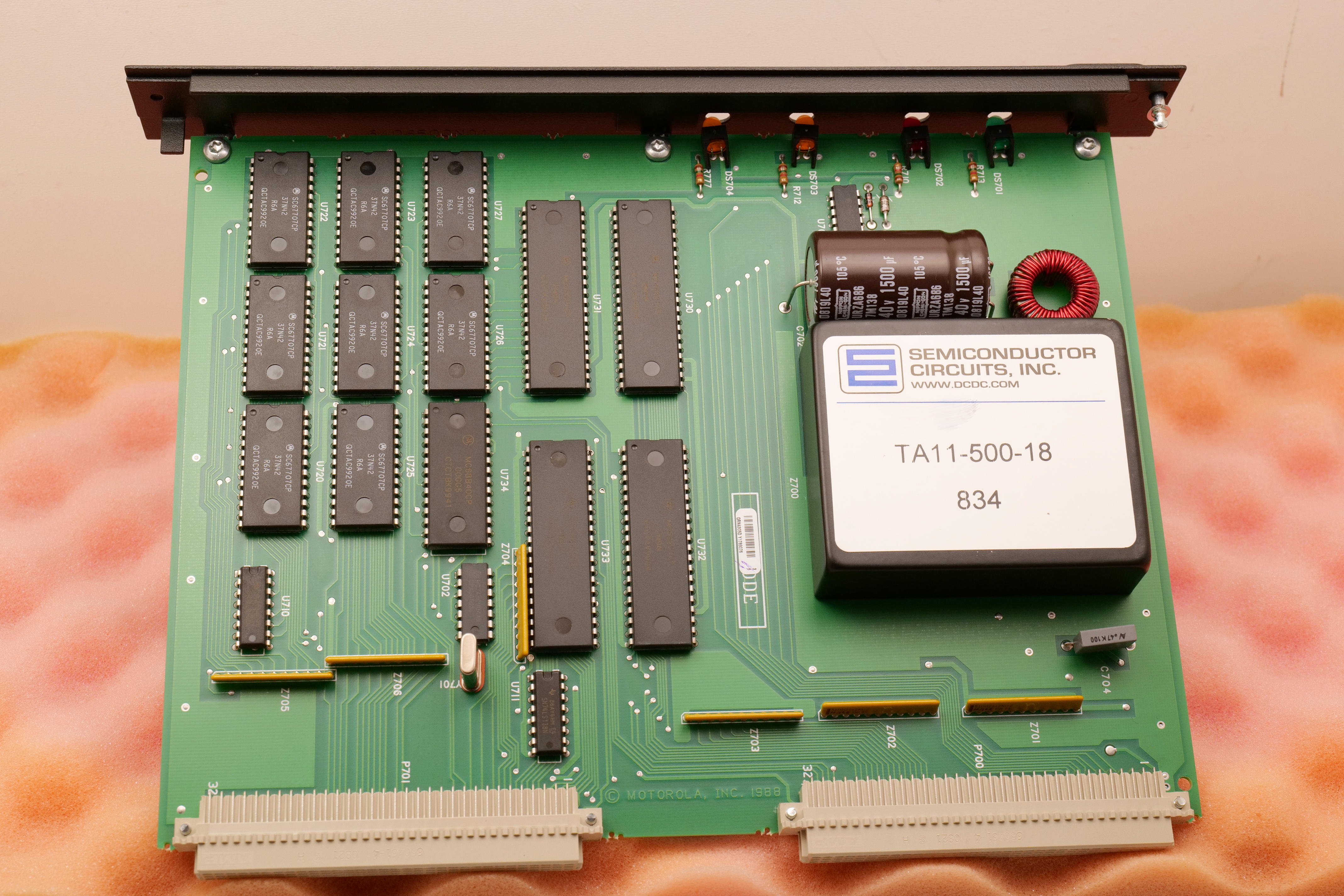 Motorola QRN4305D Processor/Power Control Board 84D06939M03 ISS D – CML Emergency Services Dispatch