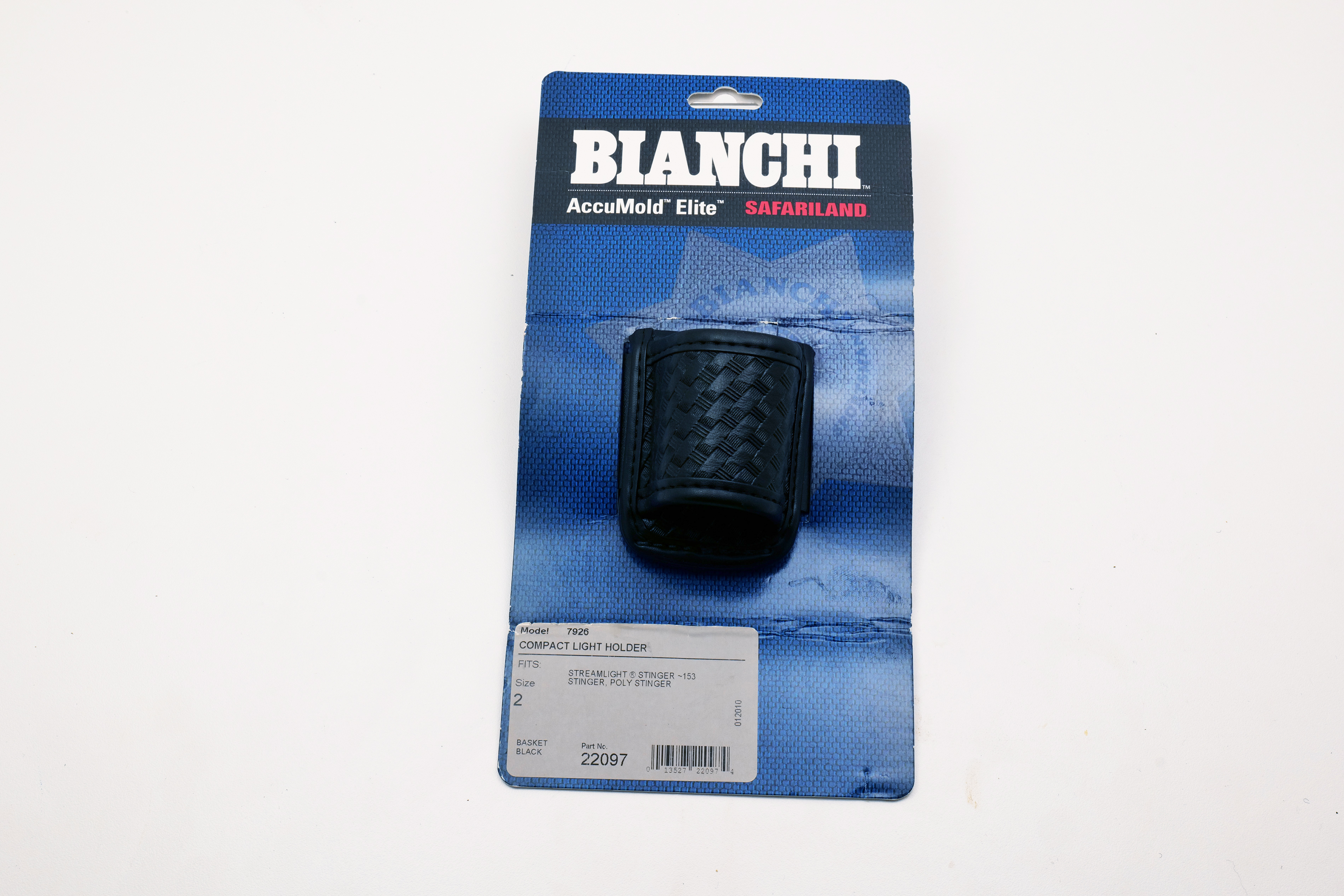 Bianchi AccuMold Elite 7926 Compact Light Holder – Basket Weave Black Size 2