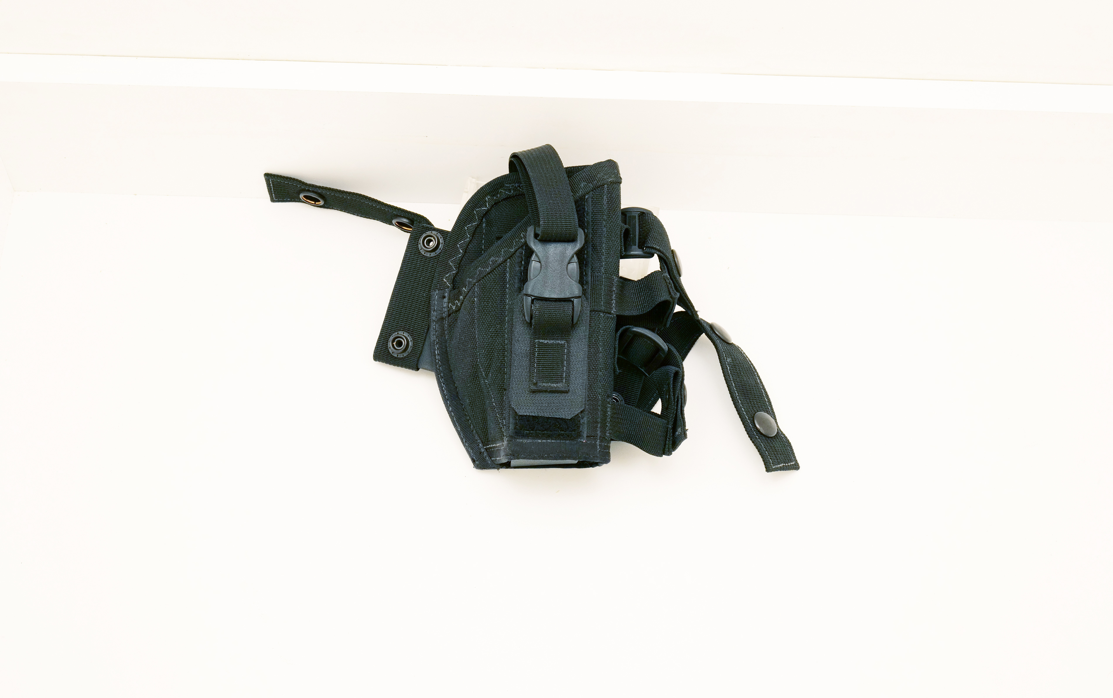 Nylon Tactical Drop Leg Holster Black Universal Right Hand