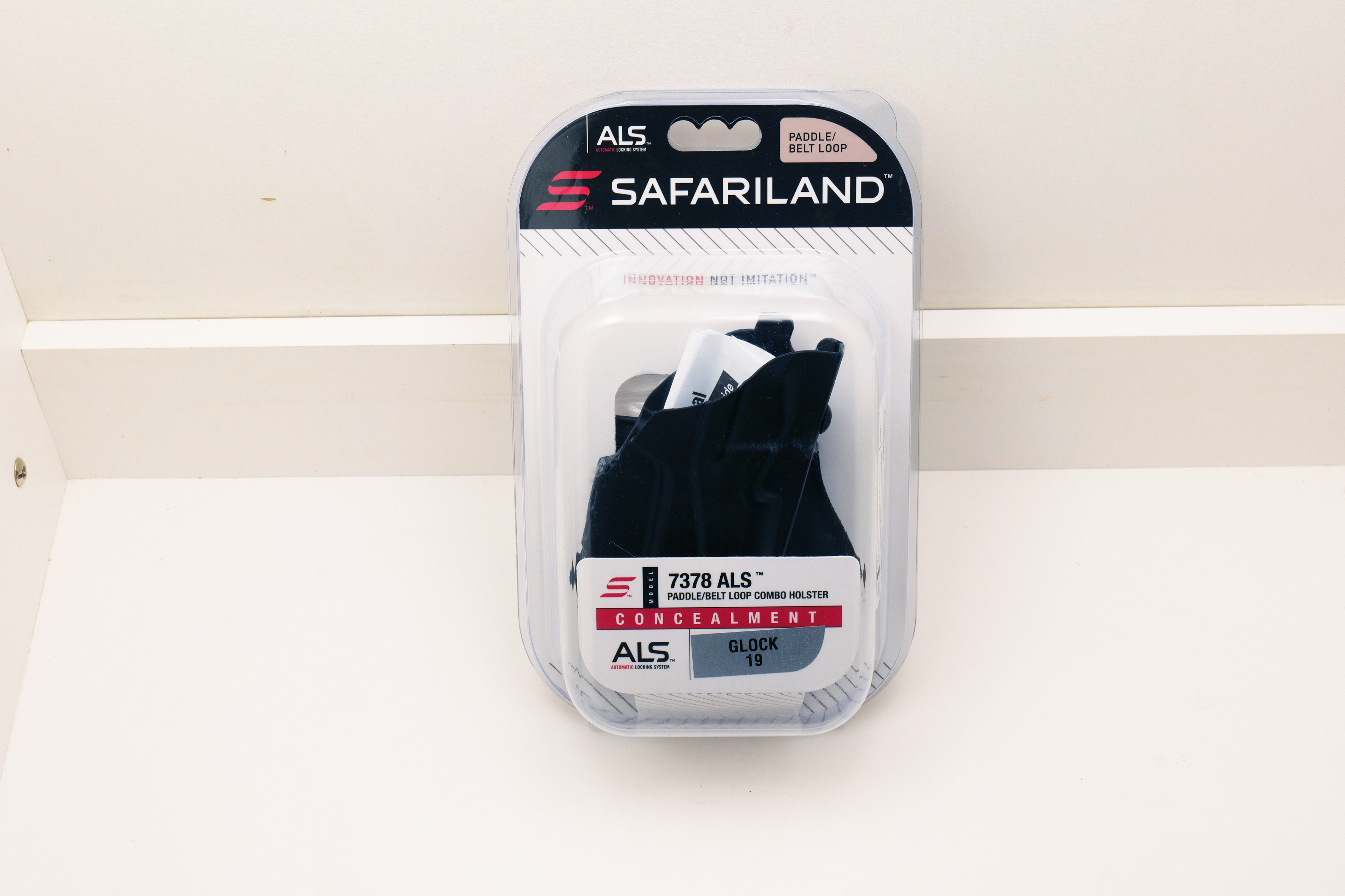 Safariland 6378-83-412 ALS Paddle Holster Glock 17/22 Left Hand NEW