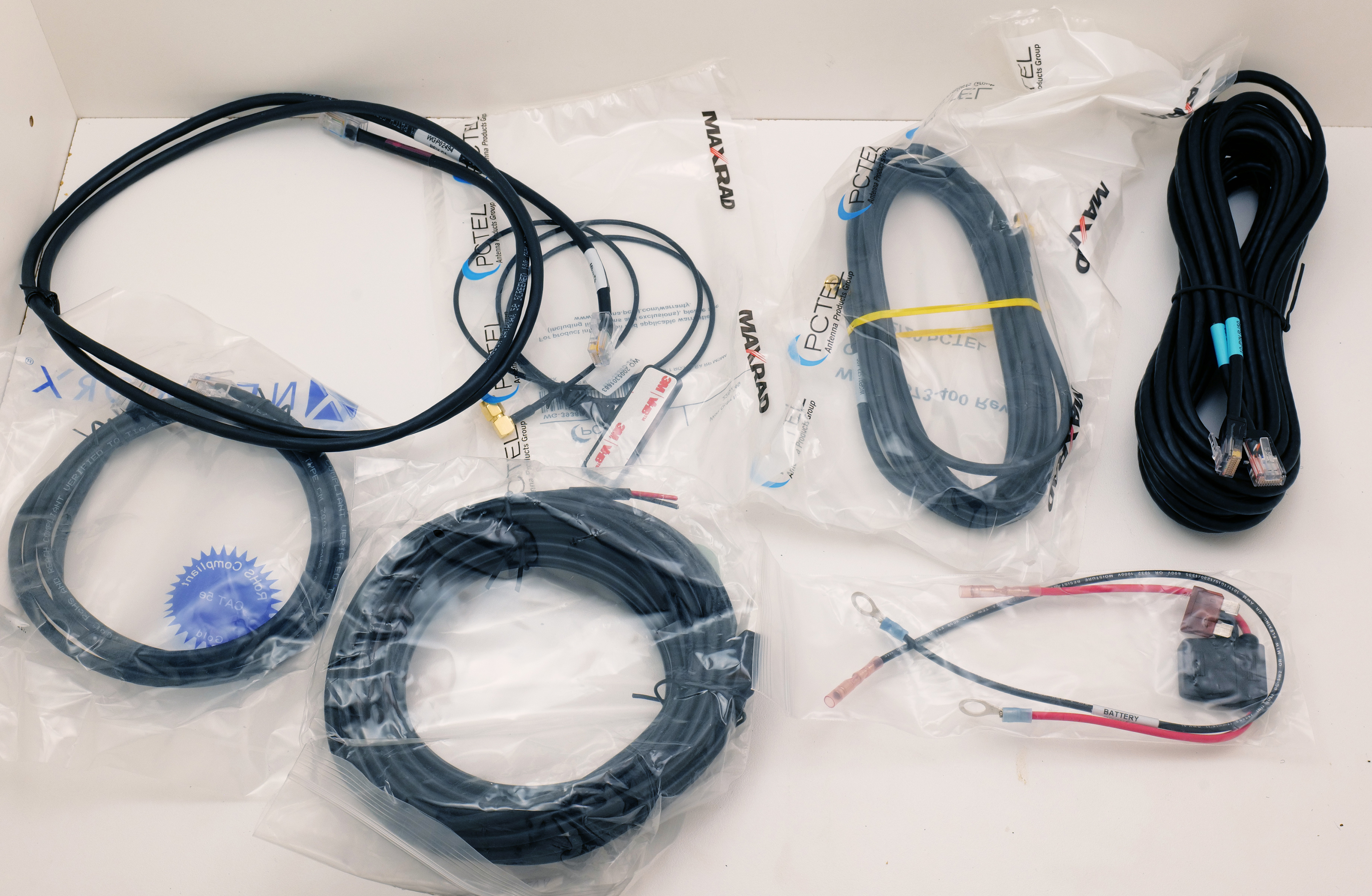 WatchGuard / PCTEL Full Installation Cable & Antenna Kit – WGP01573-400 Rev A Lot