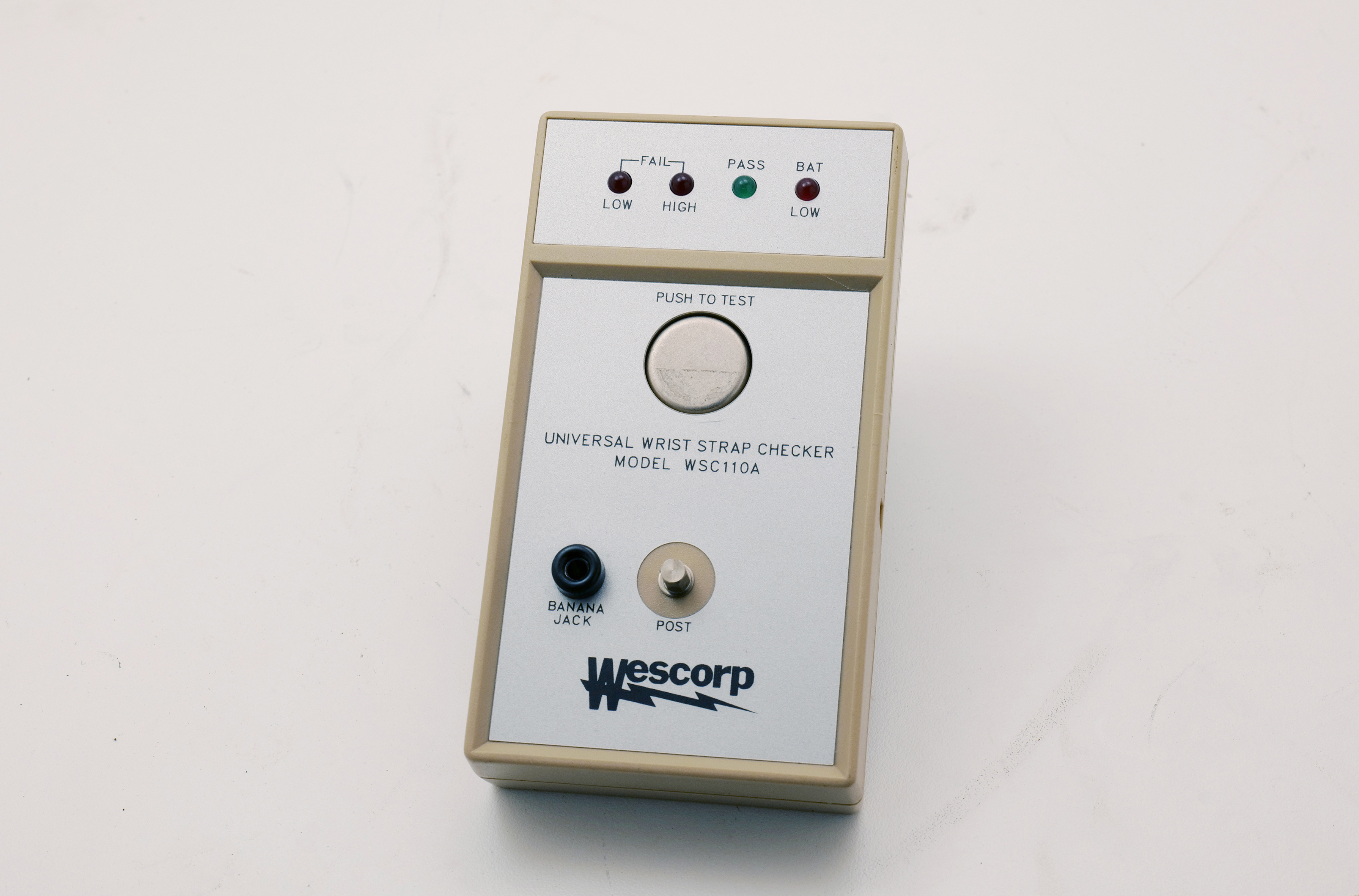 Wescorp WSC110A Universal Wrist Strap Checker