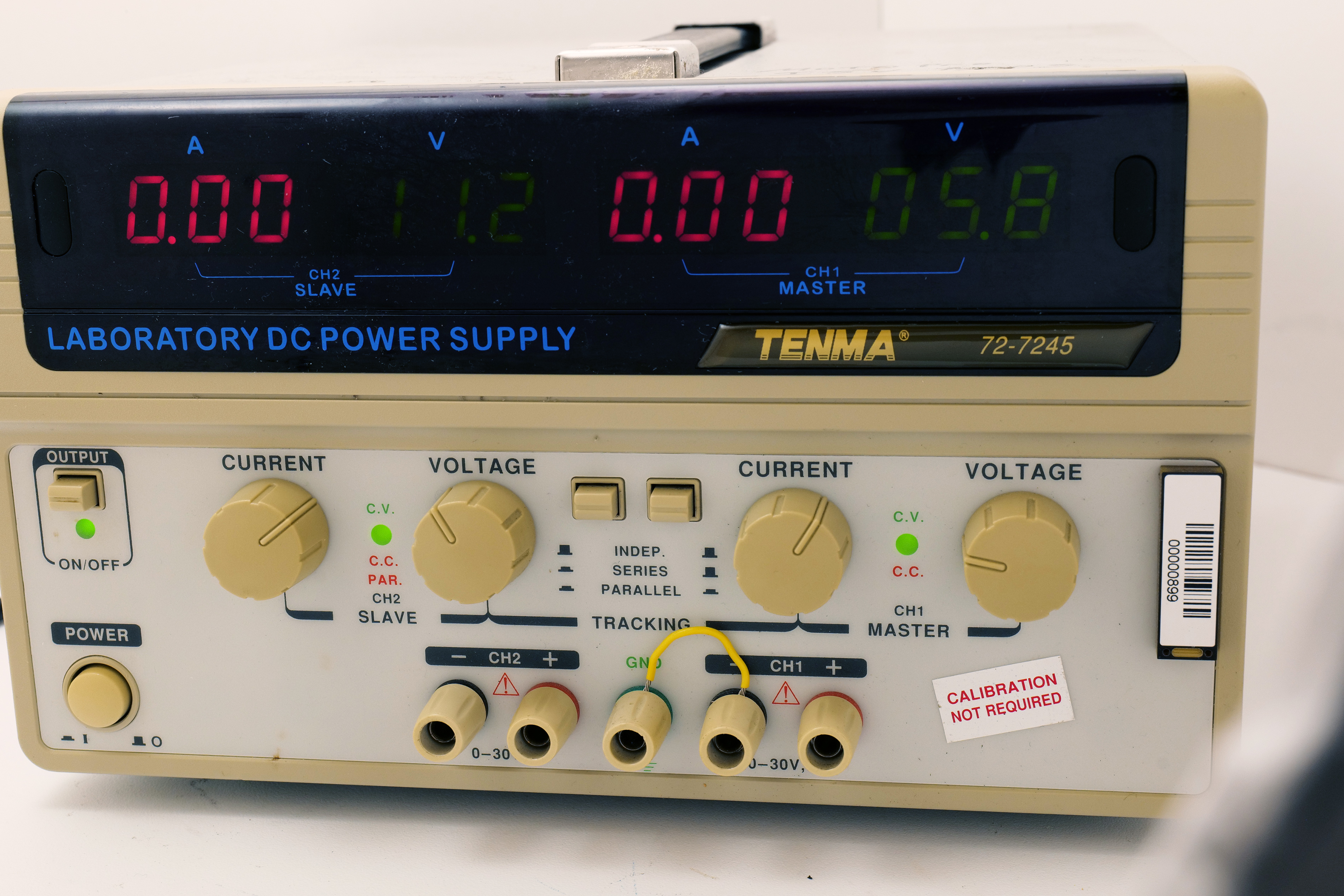 Tenma 72-7245 Laboratory DC Power Supply – No Power Cable