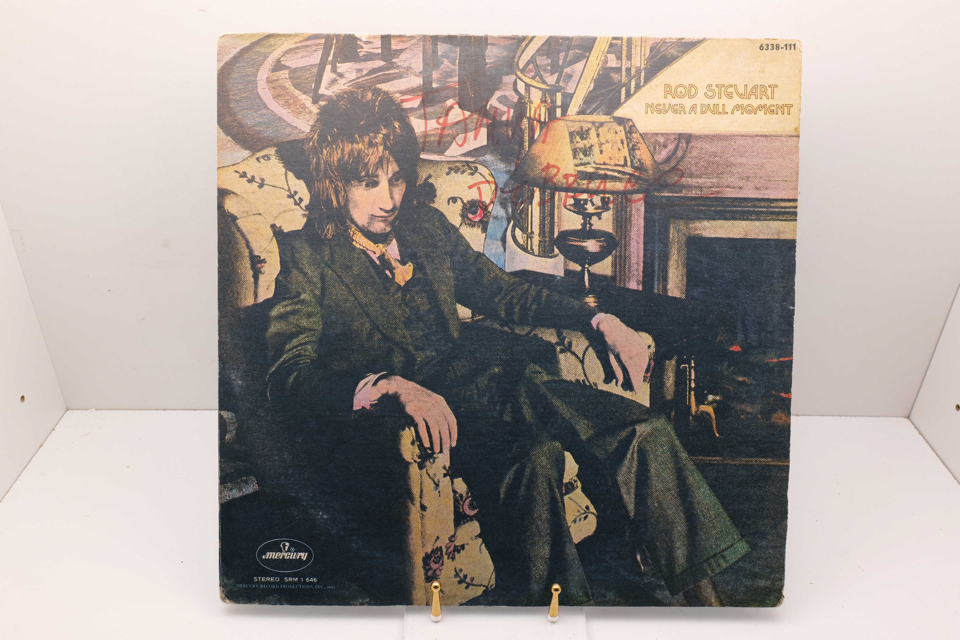 Rod Stewart — Never a Dull Moment LP
