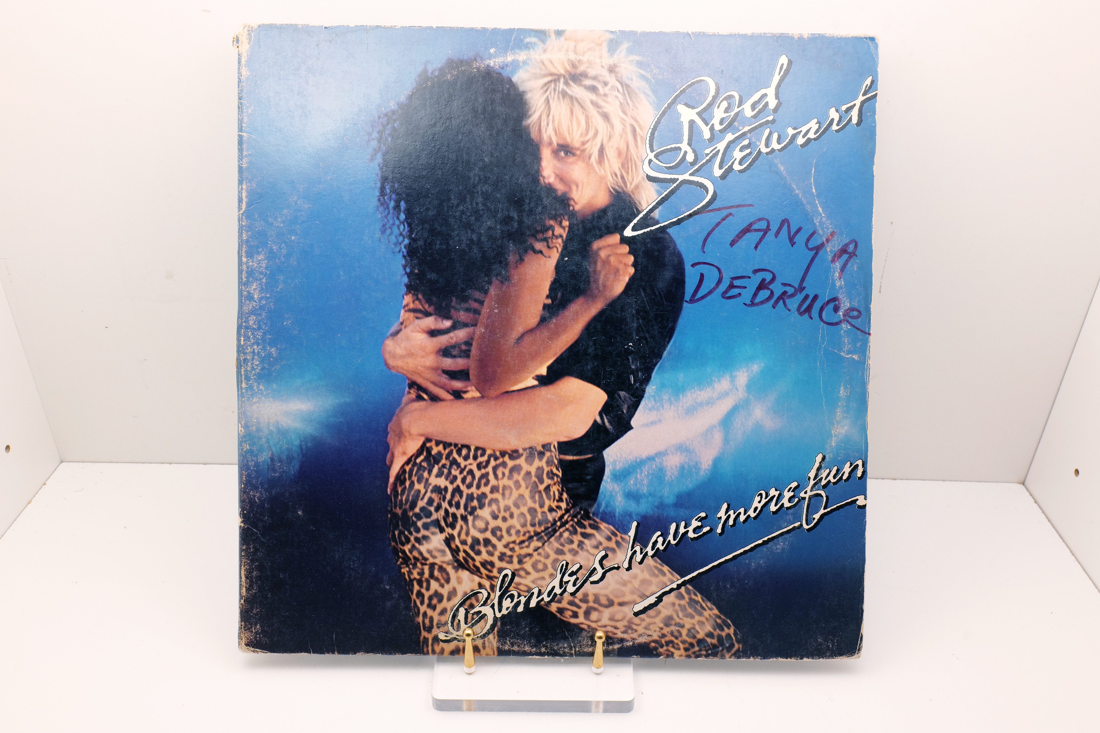 Rod Stewart Blondes Have More Fun Vinyl LP 1978 Warner Bros
