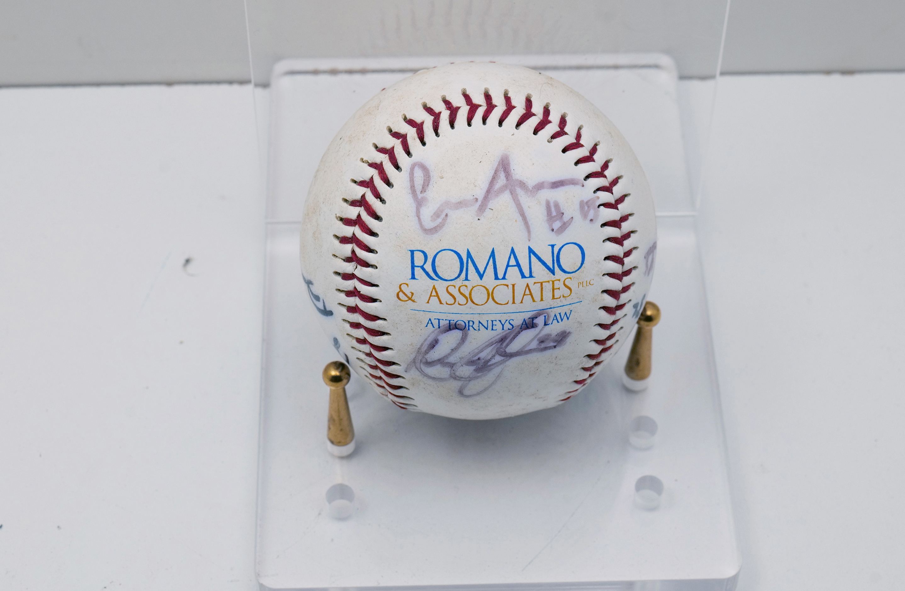 West Virginia Power Team Signed Minor League Baseball Multiple Signatures