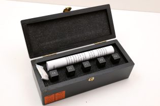 Hellma Secondary Standard Set 666.000 Spectrophotometer Calibration Kit Germany