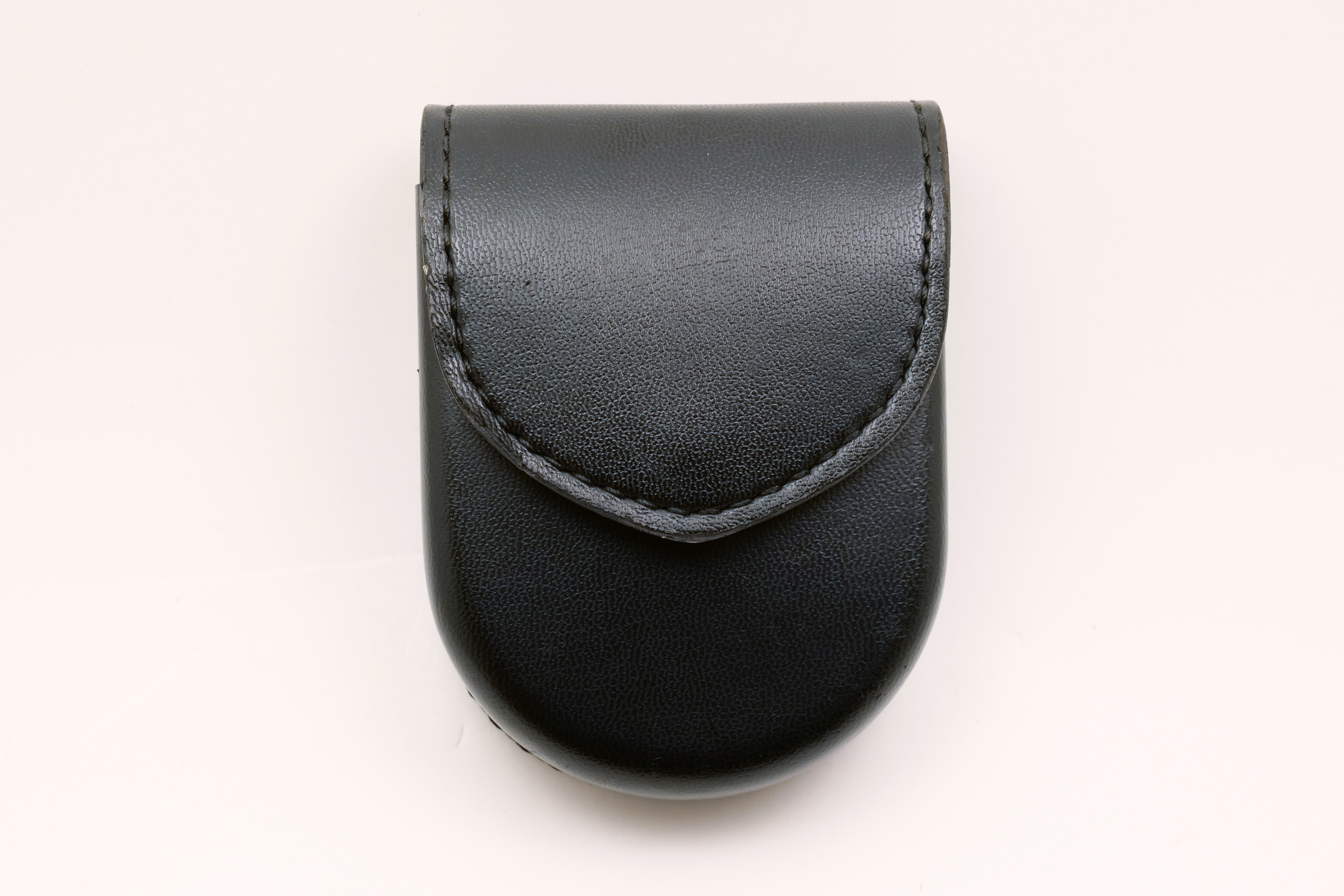 Safariland 90-996 Black Leather Belt Badge Holder Used