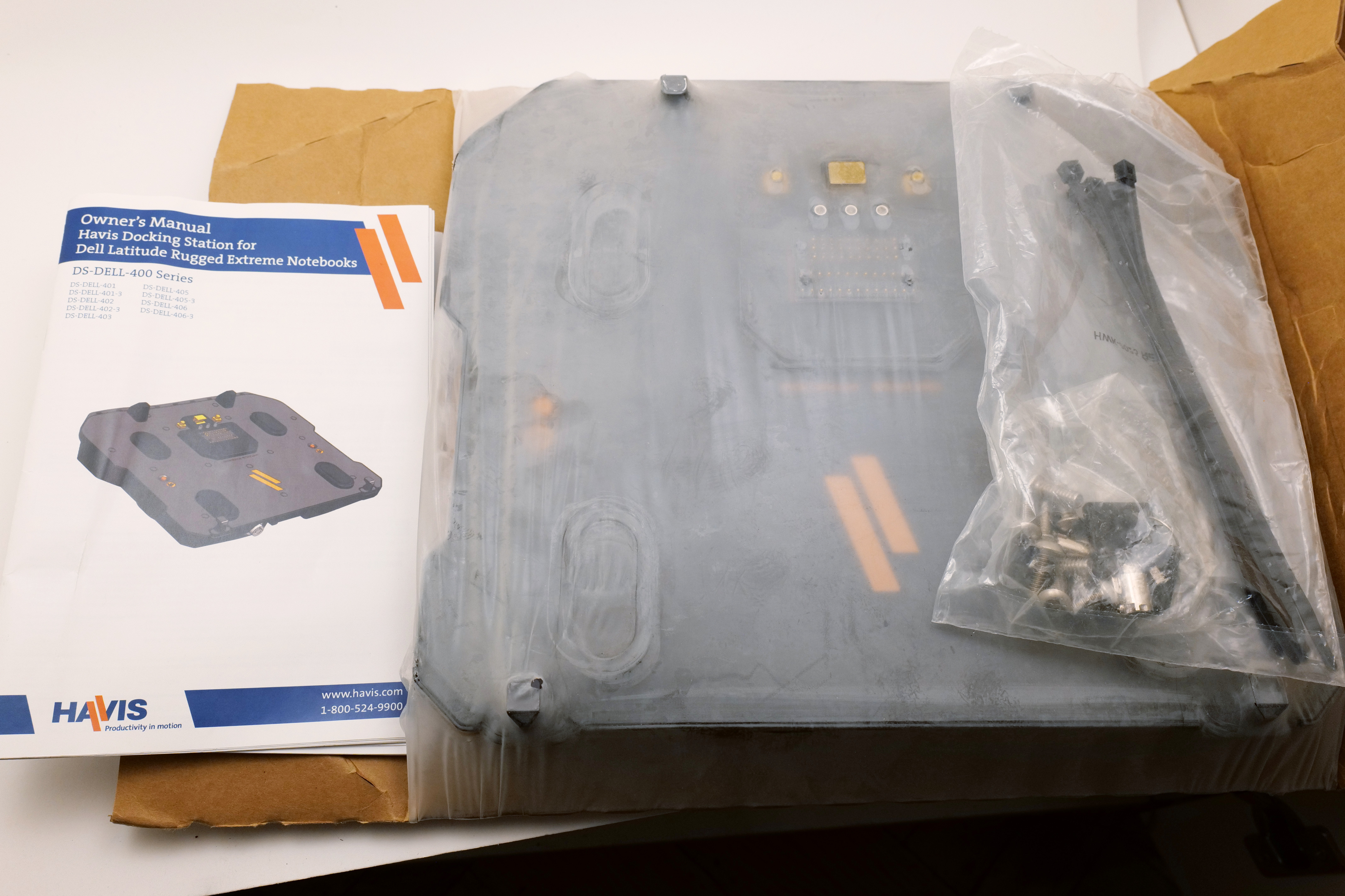 Havis DS-DELL-400 Docking Station for Dell Latitude Rugged Extreme New