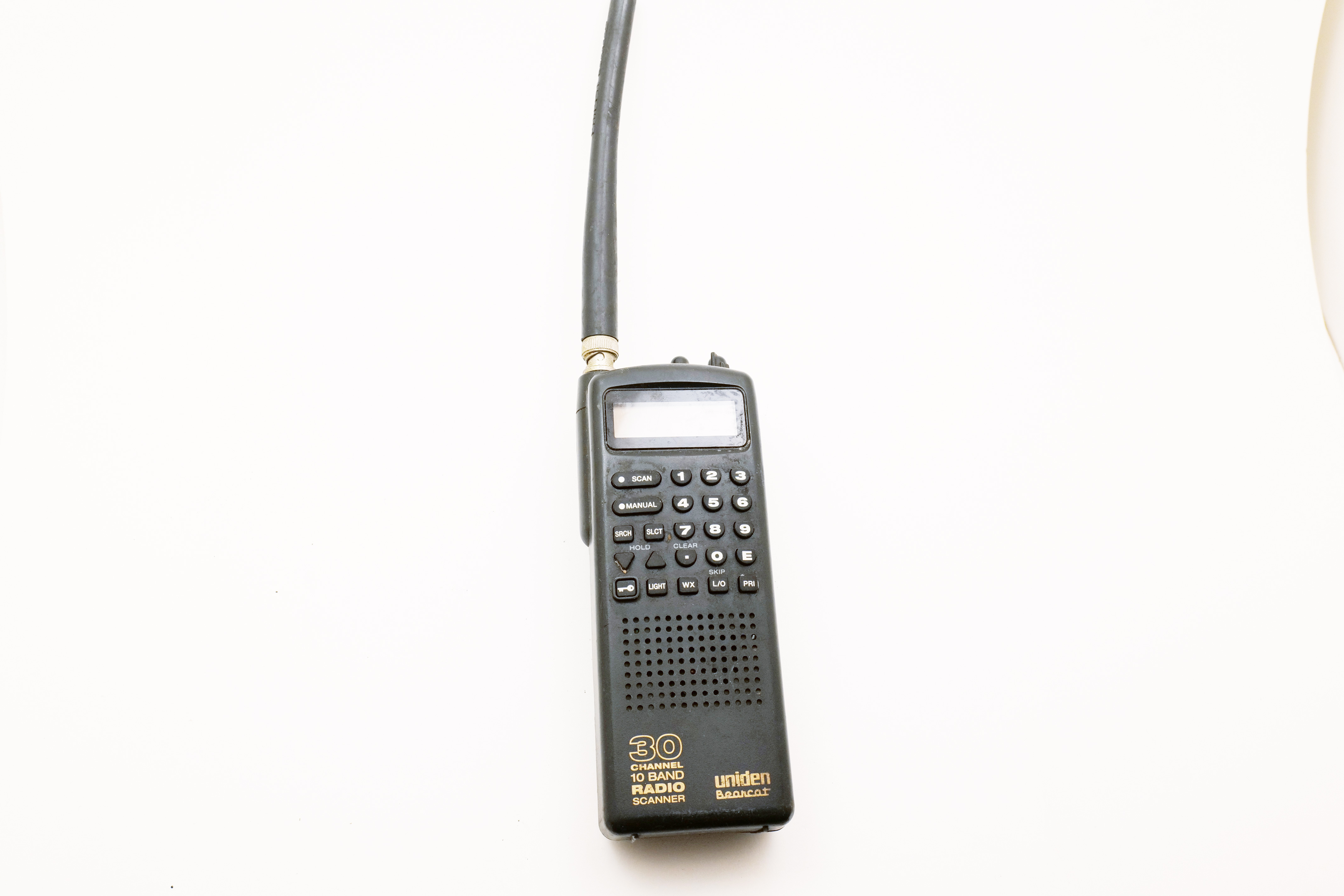 Uniden Bearcat BC60XL-1 30-Channel 10-Band Scanner Radio for Parts/Repair