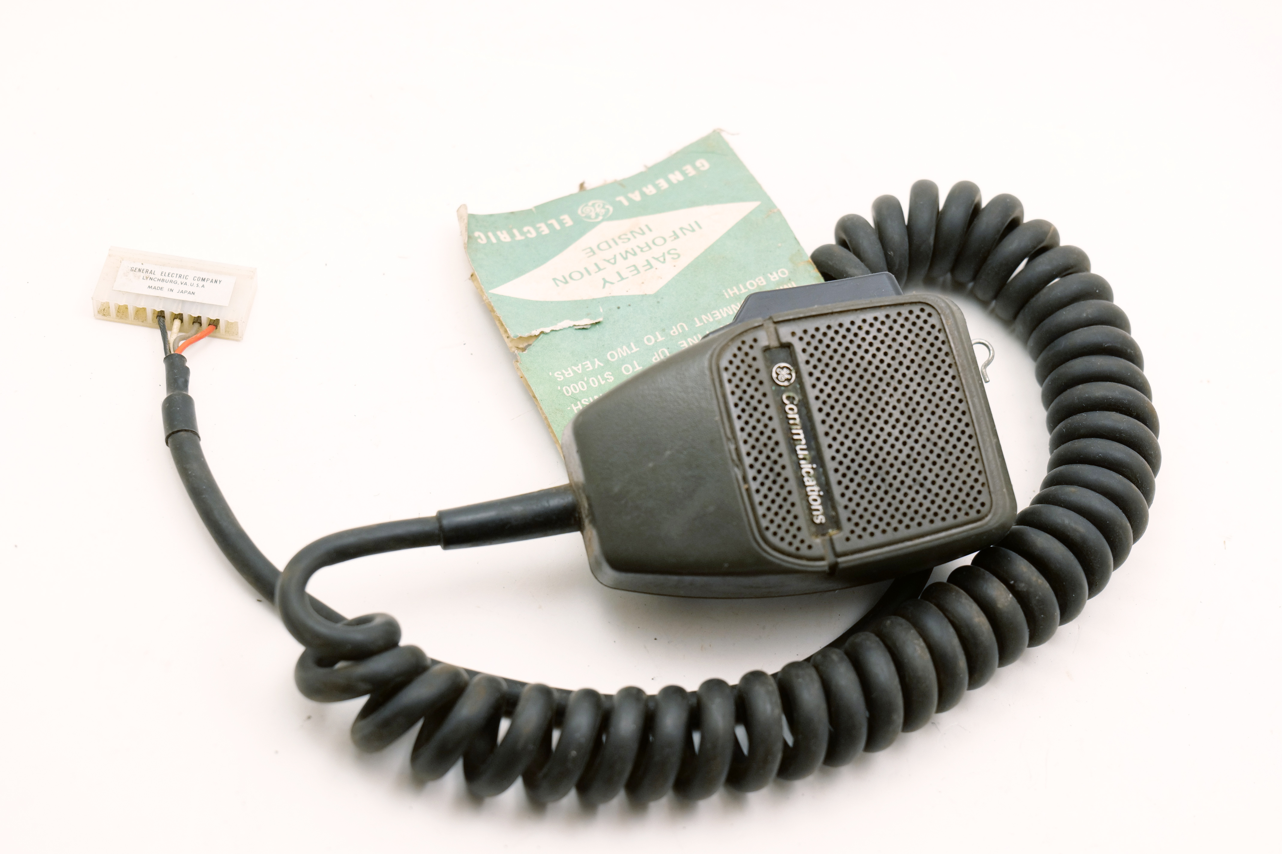 GE Communications Mobile Microphone 19B801398P12