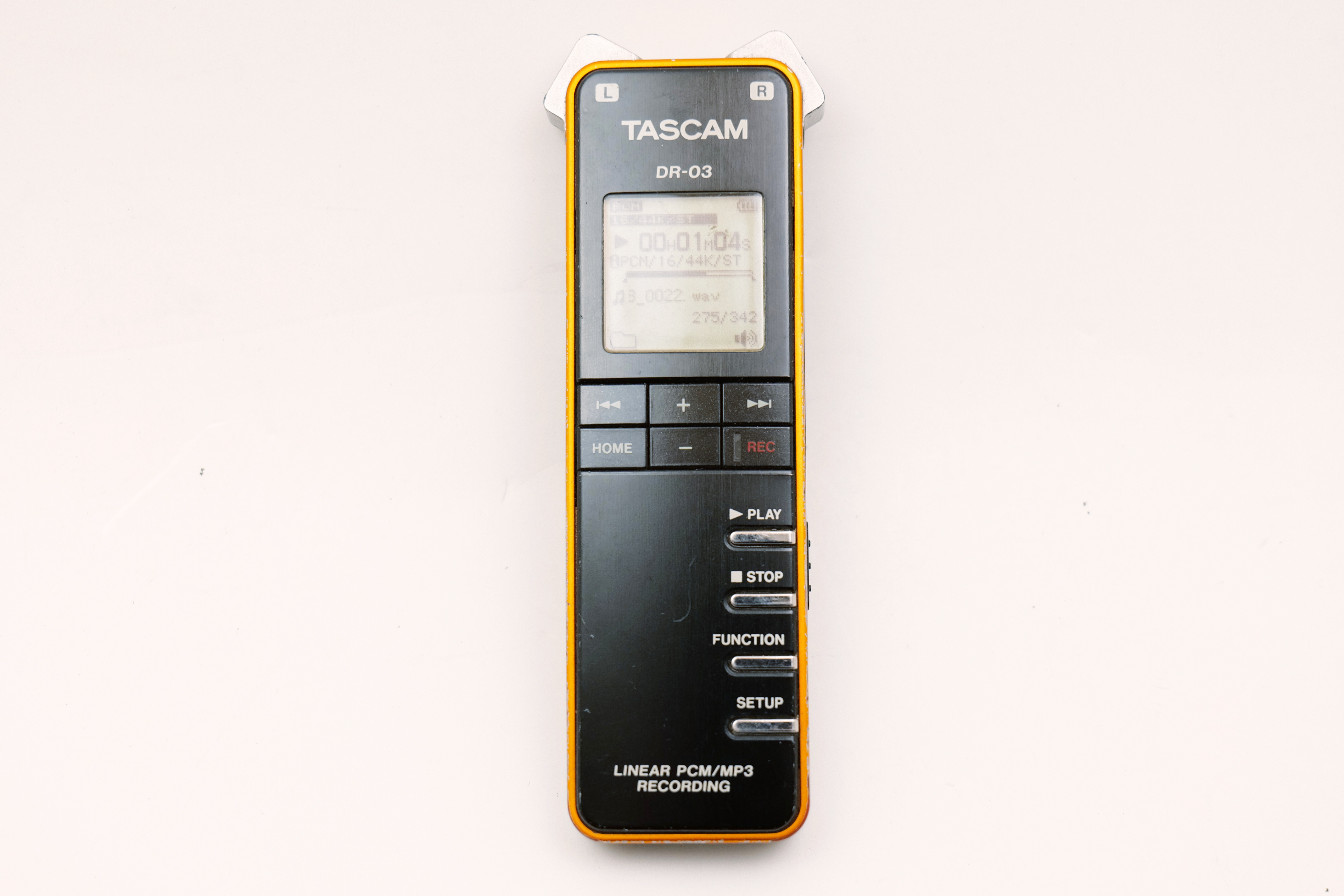 Tascam DR-03 Portable Digital Recorder No Battery Cover
