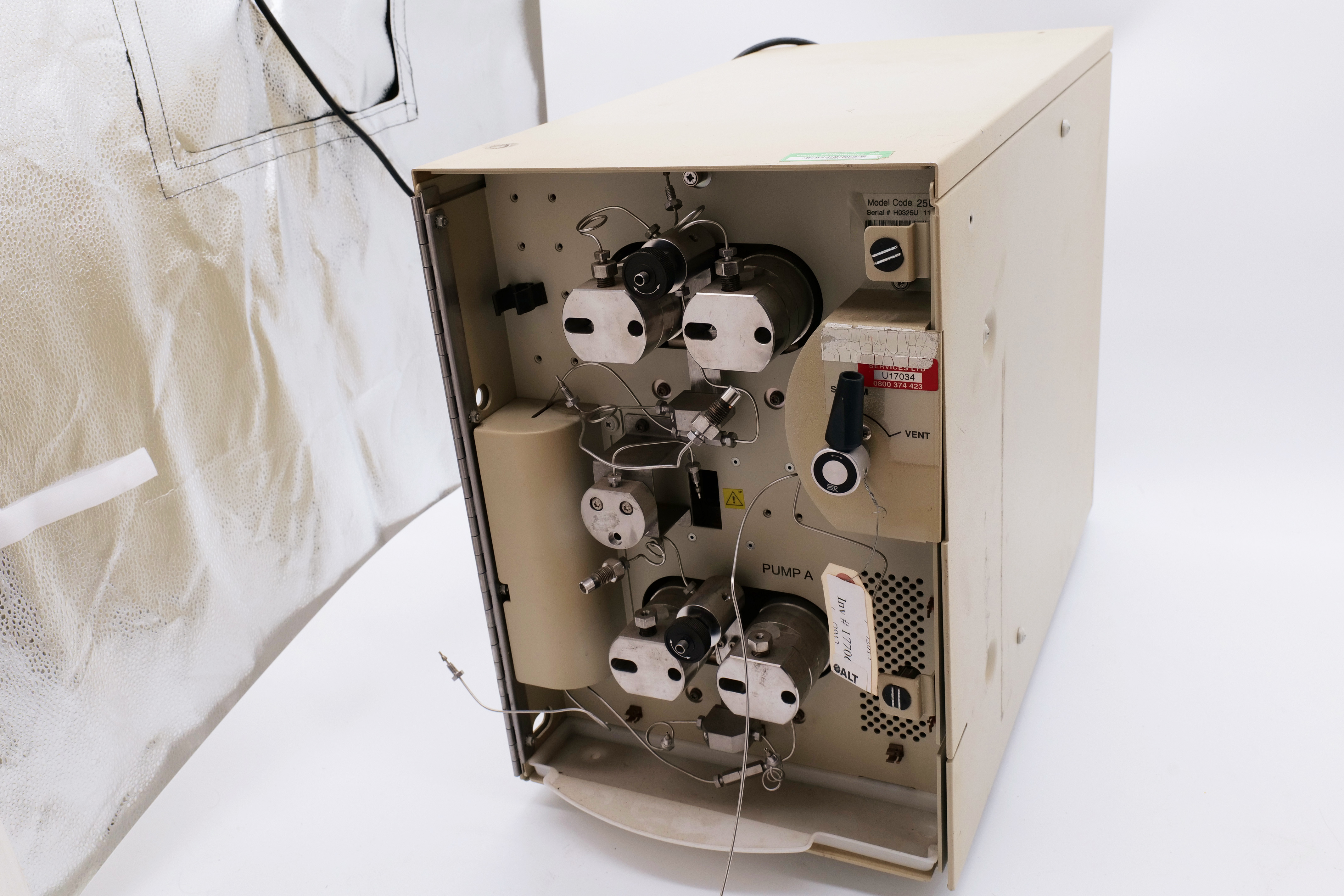Gilson 25U Preparative HPLC Pump – No Power Cable, Removed from Lab