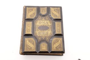 Antique Pictorial Family Bible 1200+ Illustrations c.1876–1890 Jones Bros