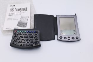 Palm m500 PDA w/ Seiko ThumbBoard TB5500 Keyboard & Case
