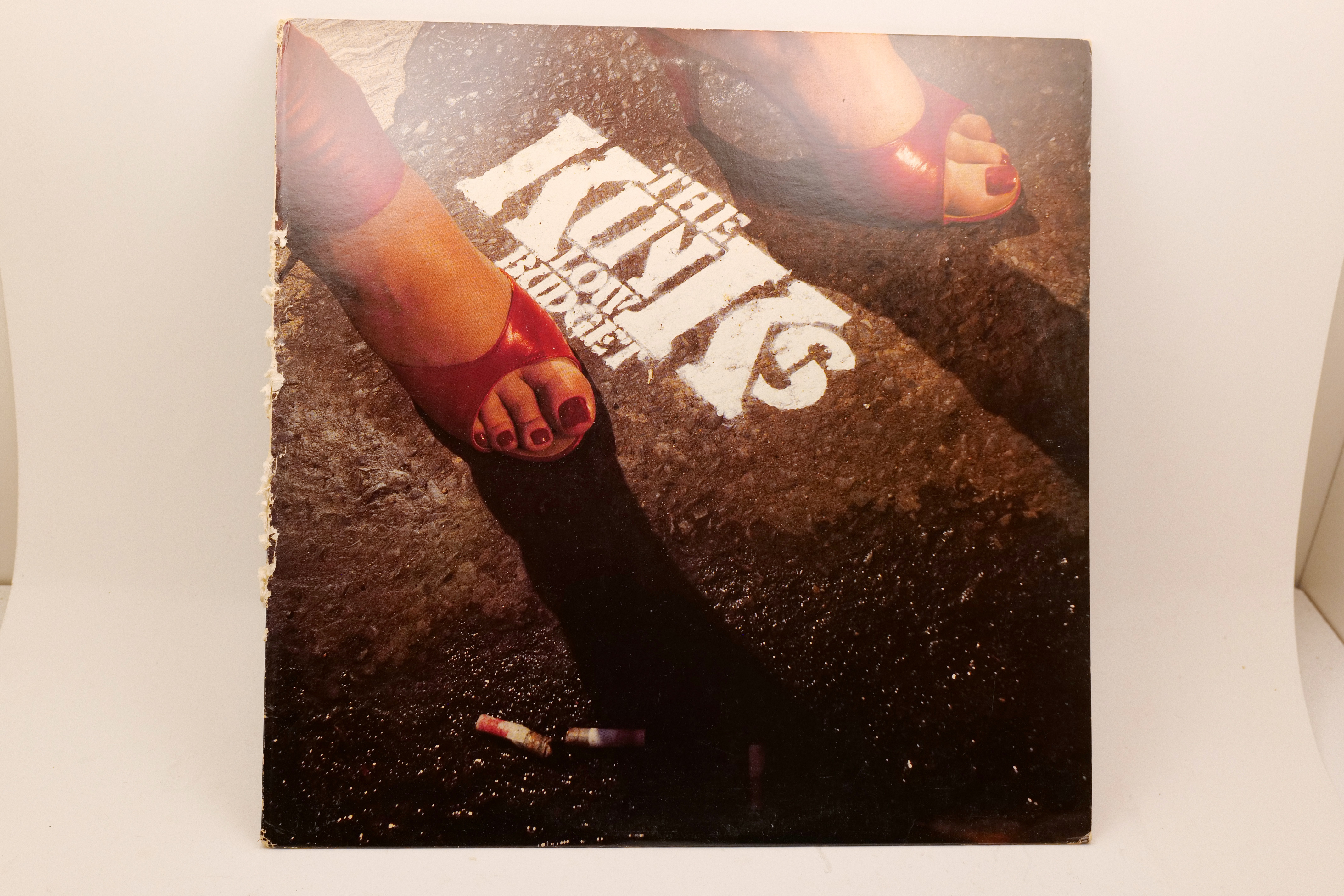 The Kinks Low Budget LP 1979 Arista AB 4240 Rock Vinyl Record