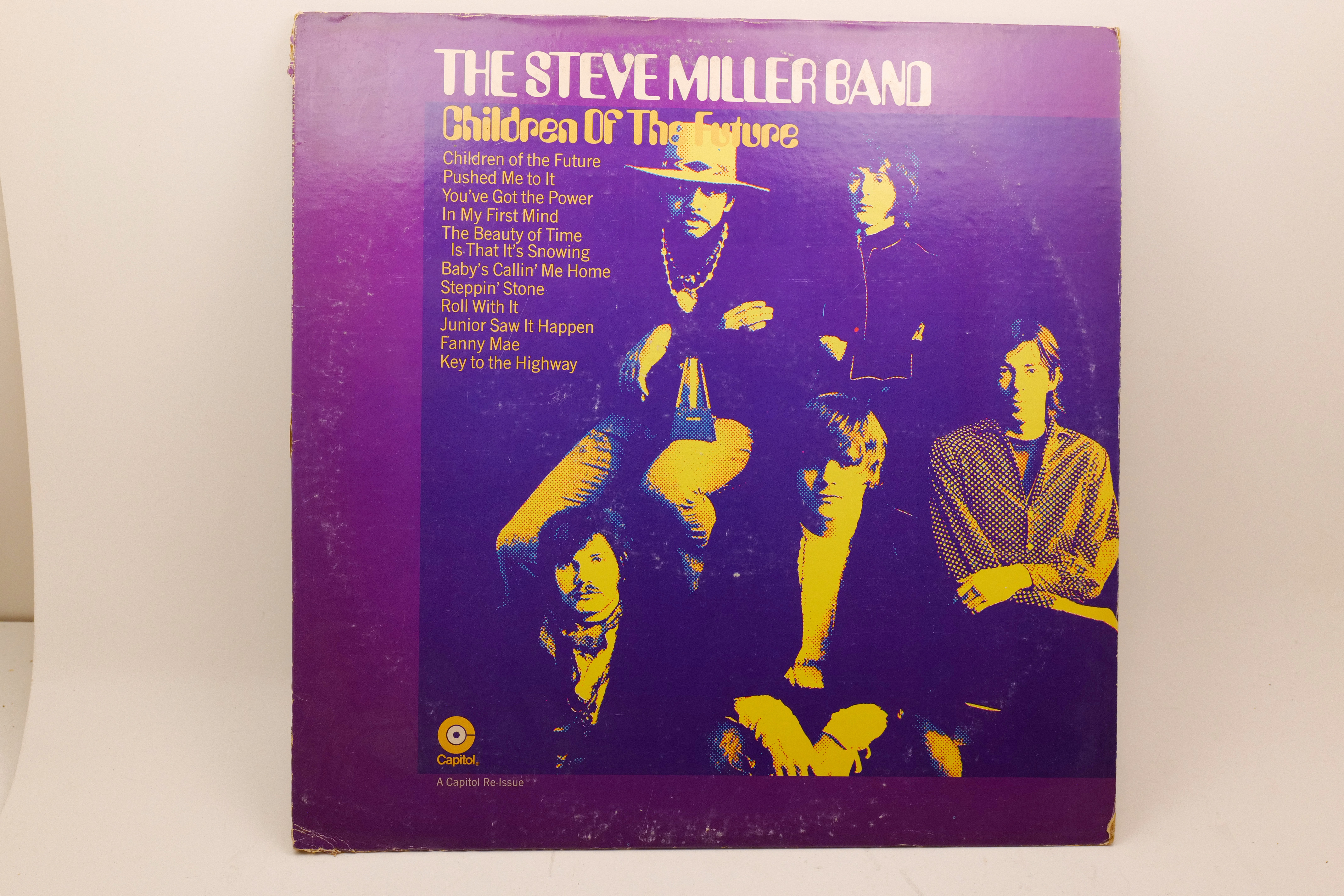 The Steve Miller Band Children Of The Future LP Capitol SF-718