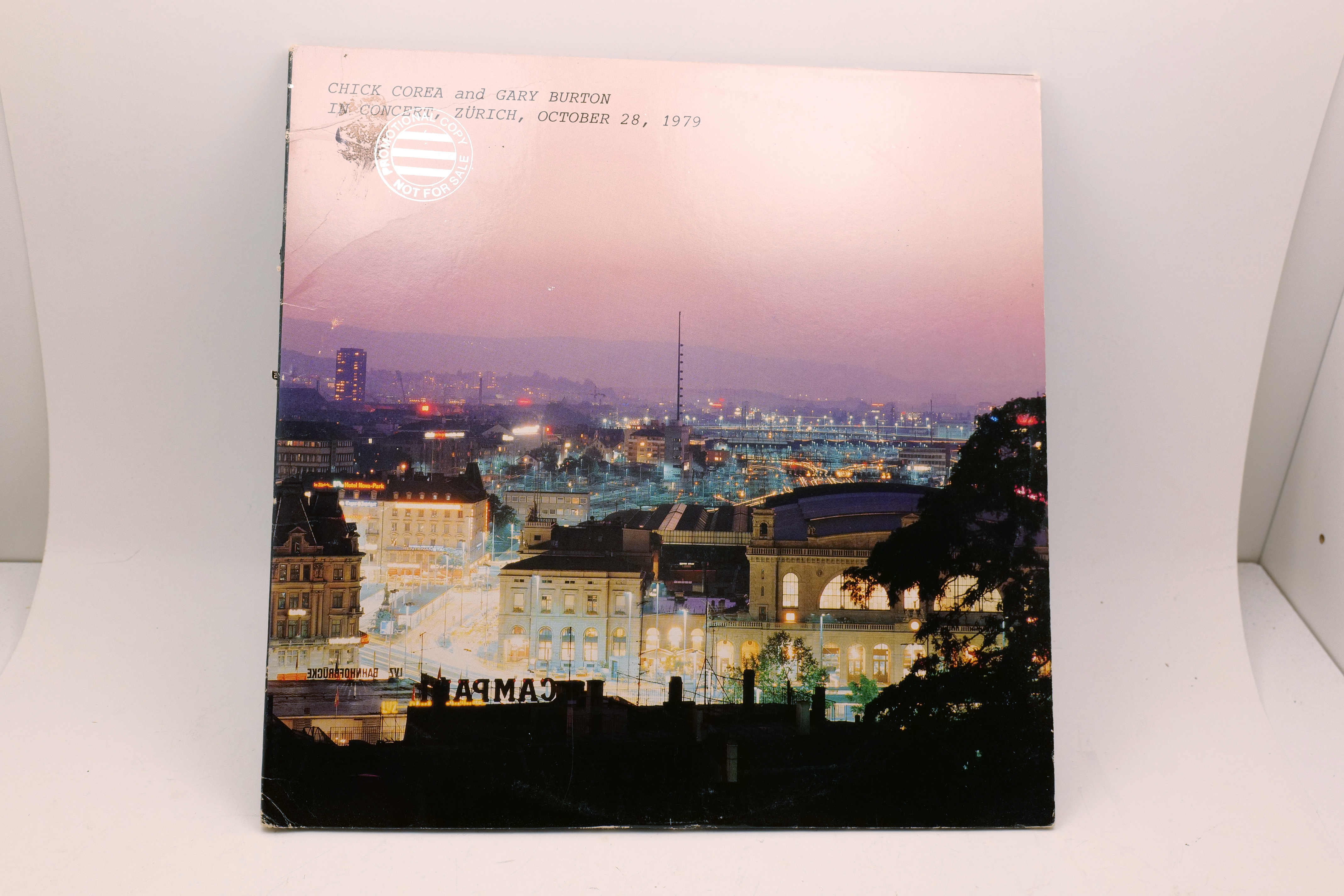 Chick Corea Gary Burton In Concert Zurich 1979 2xLP ECM-2-1182