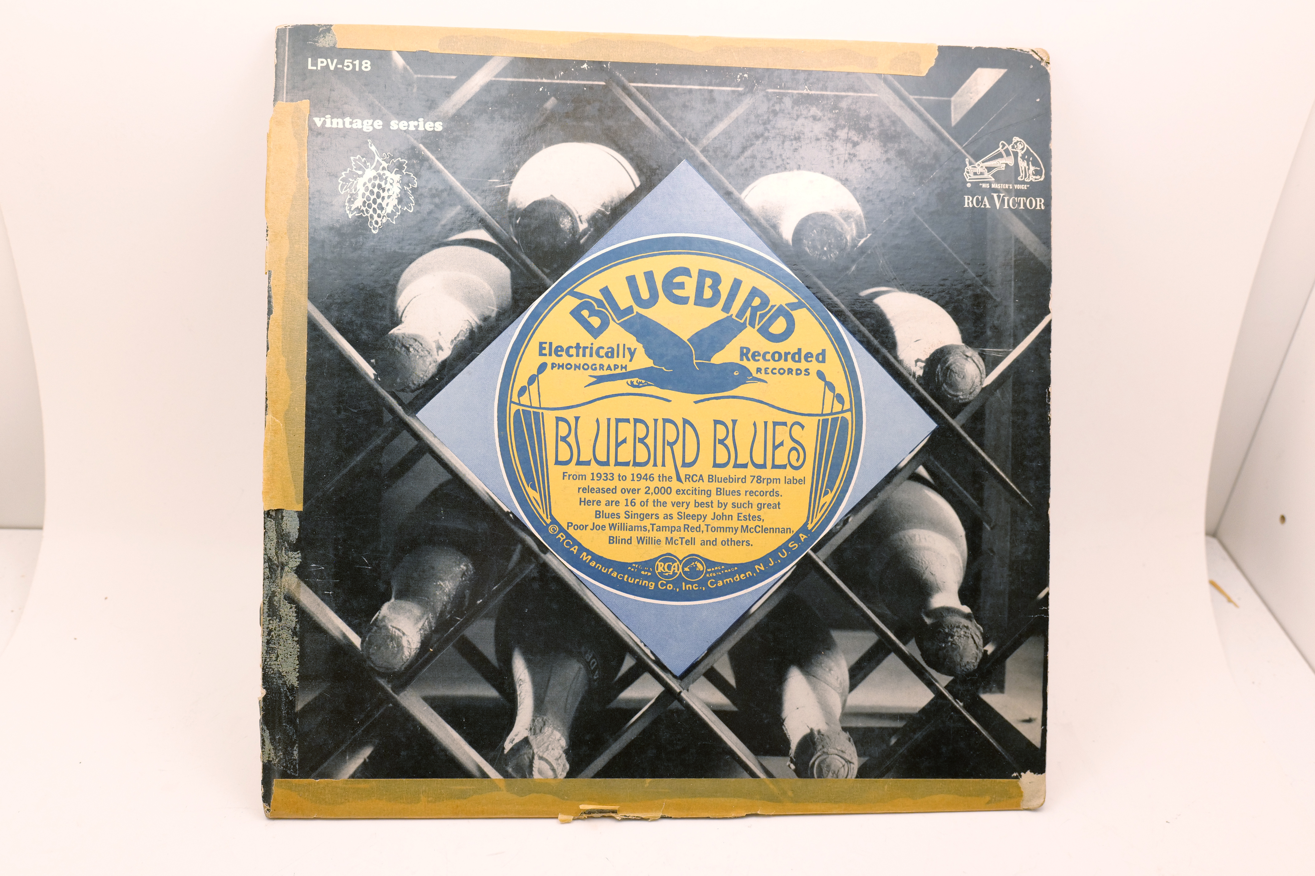 Bluebird Blues LP RCA Victor LPV-518 Vintage Series Mono Vinyl