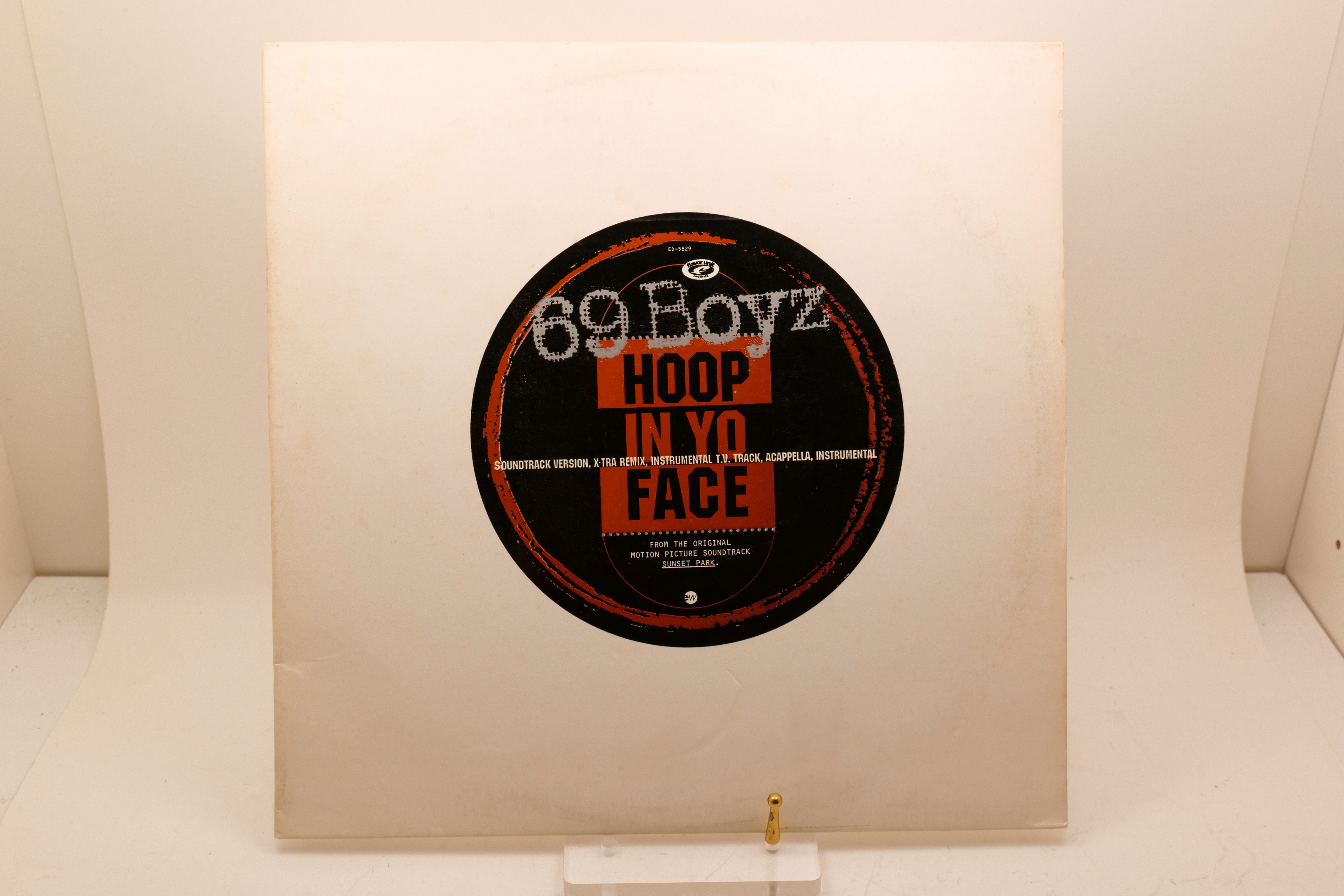 69 Boyz Hoop In Yo Face 12" Single EastWest ED-5829 Promo Rap 1996