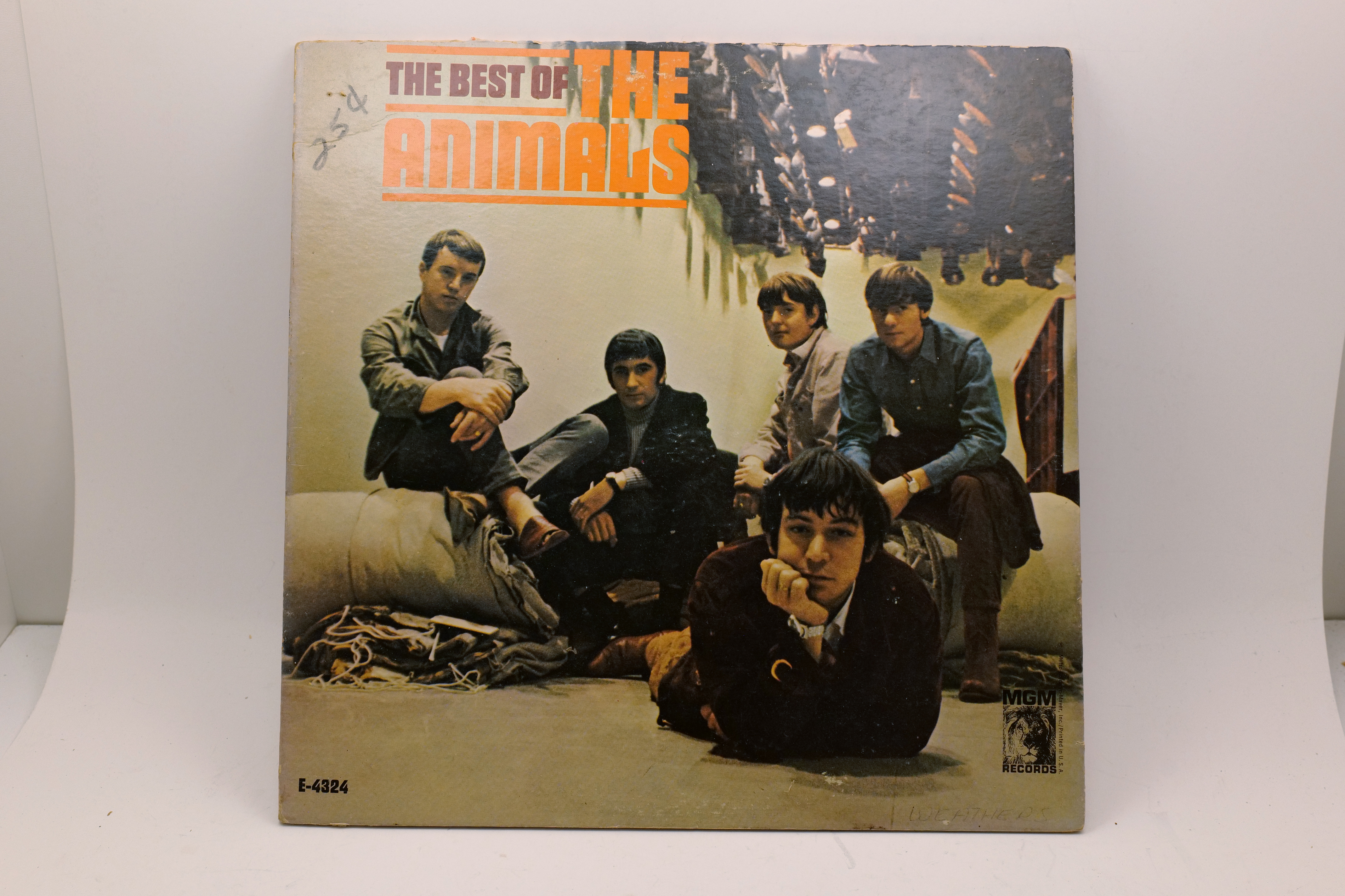 The Best Of The Animals LP MGM E-4324 Eric Burdon Vinyl Record