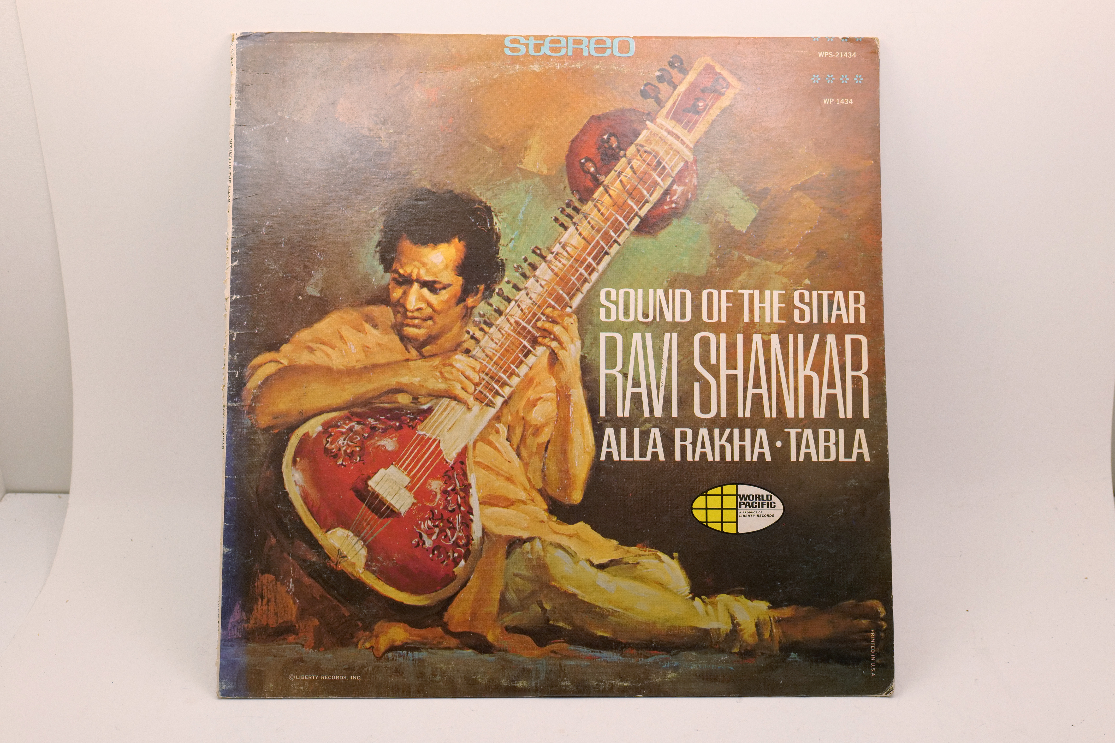 Ravi Shankar Sound of the Sitar LP WPS-21434 World Pacific Stereo